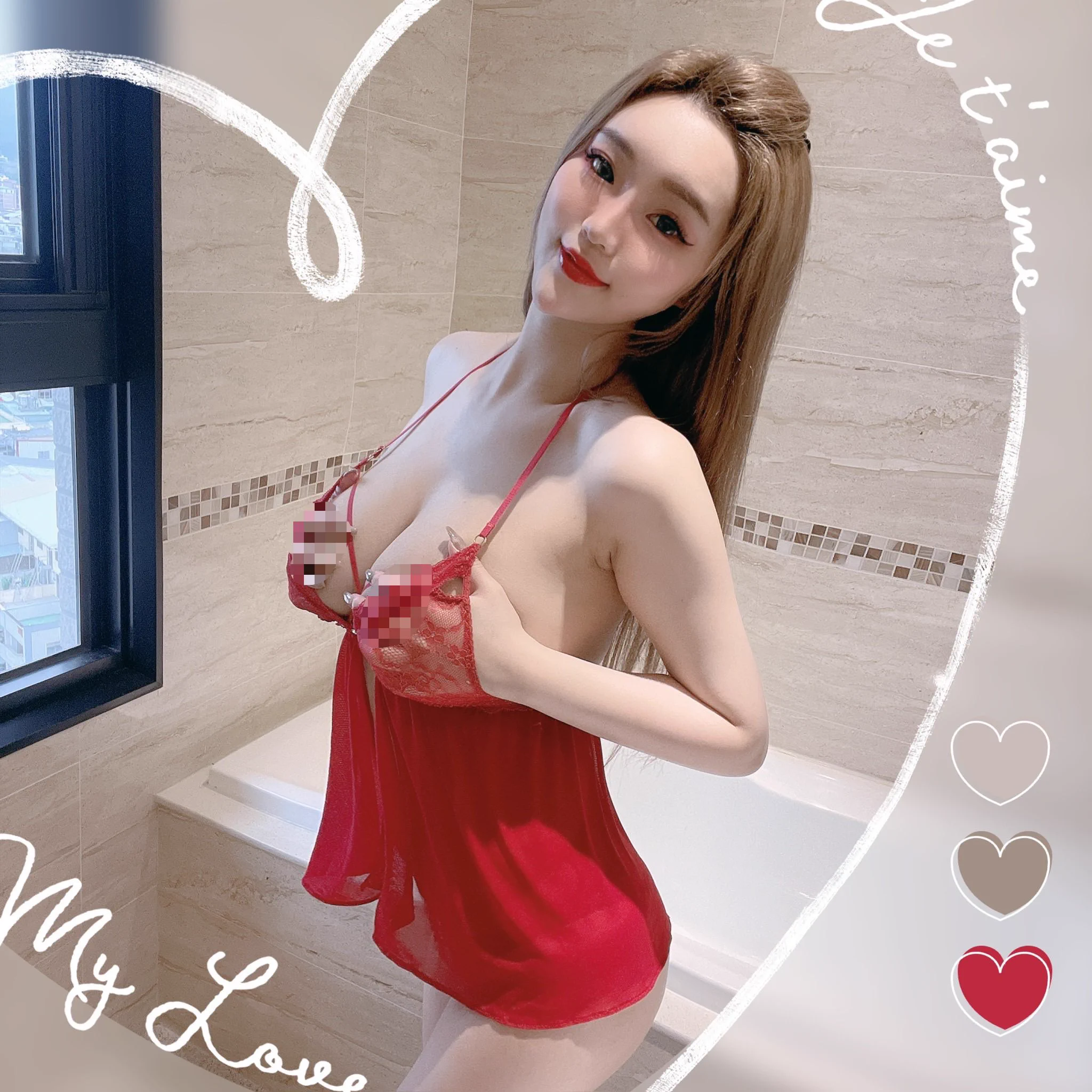 今晚提前跟你慶祝520怎麼樣💓??「這件睡衣，原本是乾的…」但一想到你，就不小心濕了..💦想不想看看它現在貼得有多緊?💋https://t.co/eUtCwxKbOx/https://t.co/OhOnj93948 https://t.co/TCOUHYL2NC