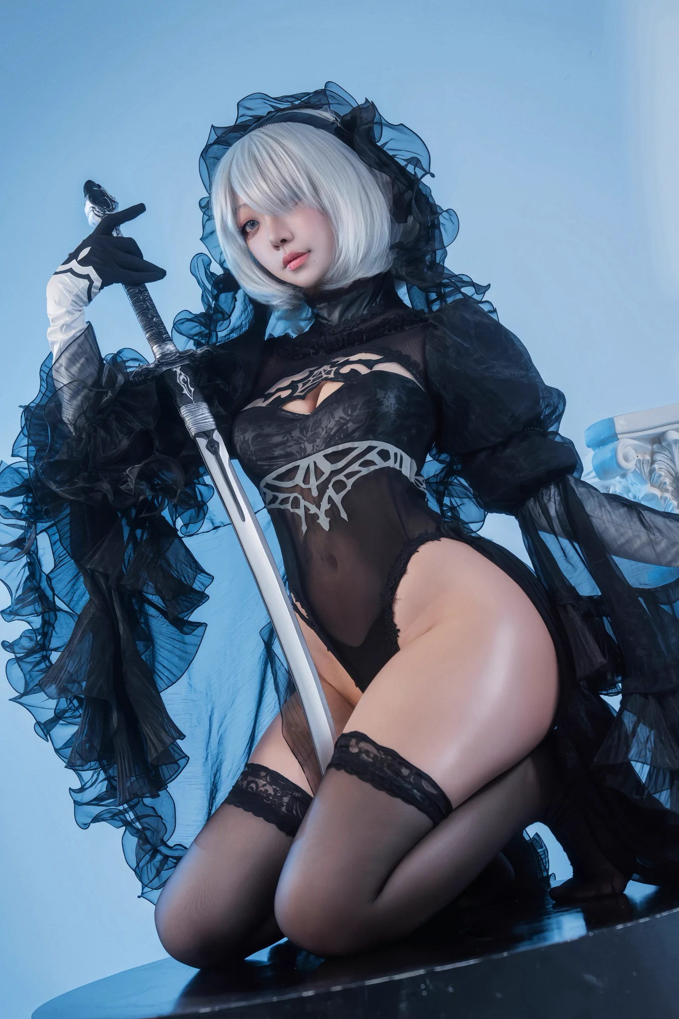 2B 黒花嫁🖤 #NieRAutomata https://t.co/5znW4HMdIJ