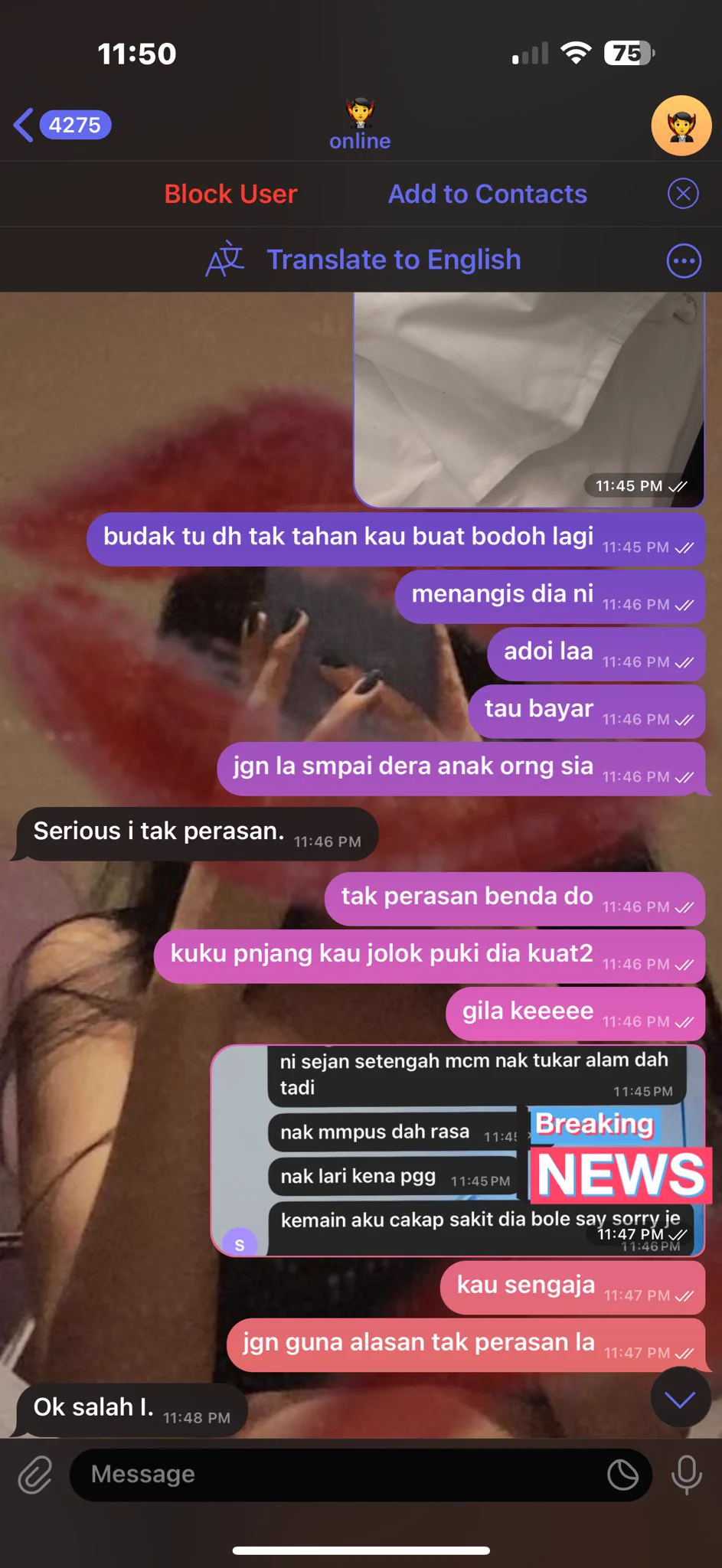 cust paling bodoh book girl pastu main kasar2 sampai menangis budak tu tau kau bayar tak payah dera anak orng https://t.co/SmxckoPjRH