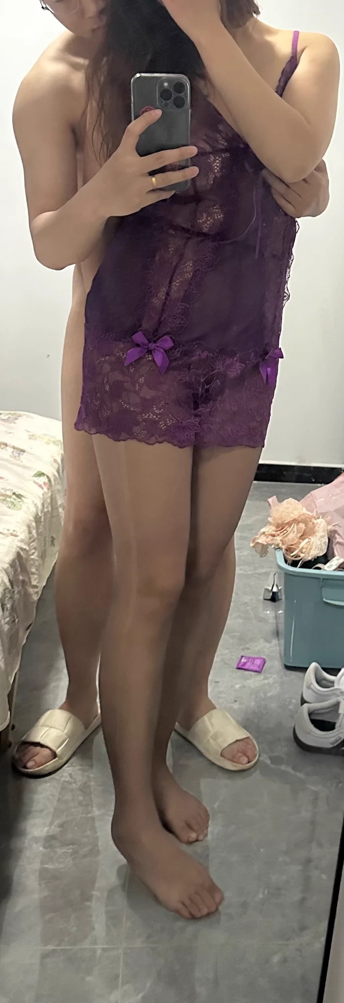 老婆的丝还是非常棒 最近情趣内衣没有啥好看的了 兄弟们推荐 后返图 投稿@Fulishequ@fuligc@youluo09 https://t.co/6SBVxDFysr