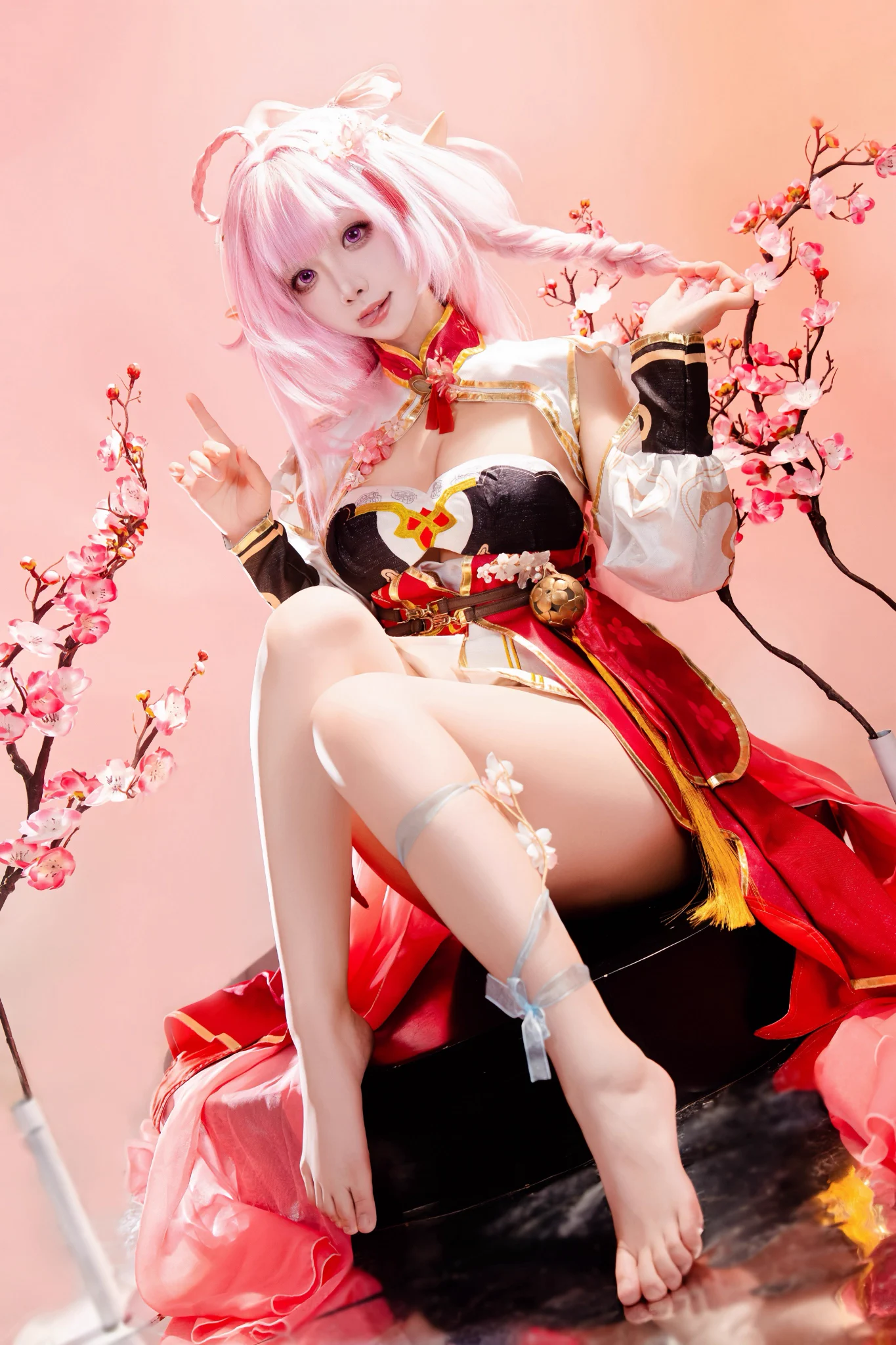 エリシア🌸春に咲く桃の花🌸#崩壊3rd #HonkaiImpact3rd https://t.co/X5iNvSw777