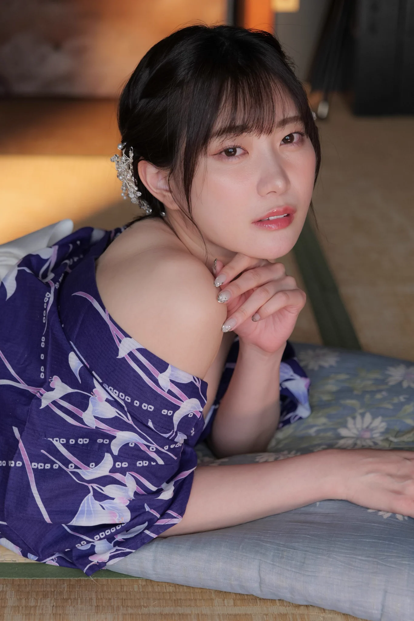 ♡ 2025.05.10 ブックレット撮影現場体験 ♡2部 浴衣＊ご本人より掲載許可済です＊▷▶︎@akari_mitani17 #美谷朱音#ブックレット撮影見学会 https://t.co/eTIVc2gCKS