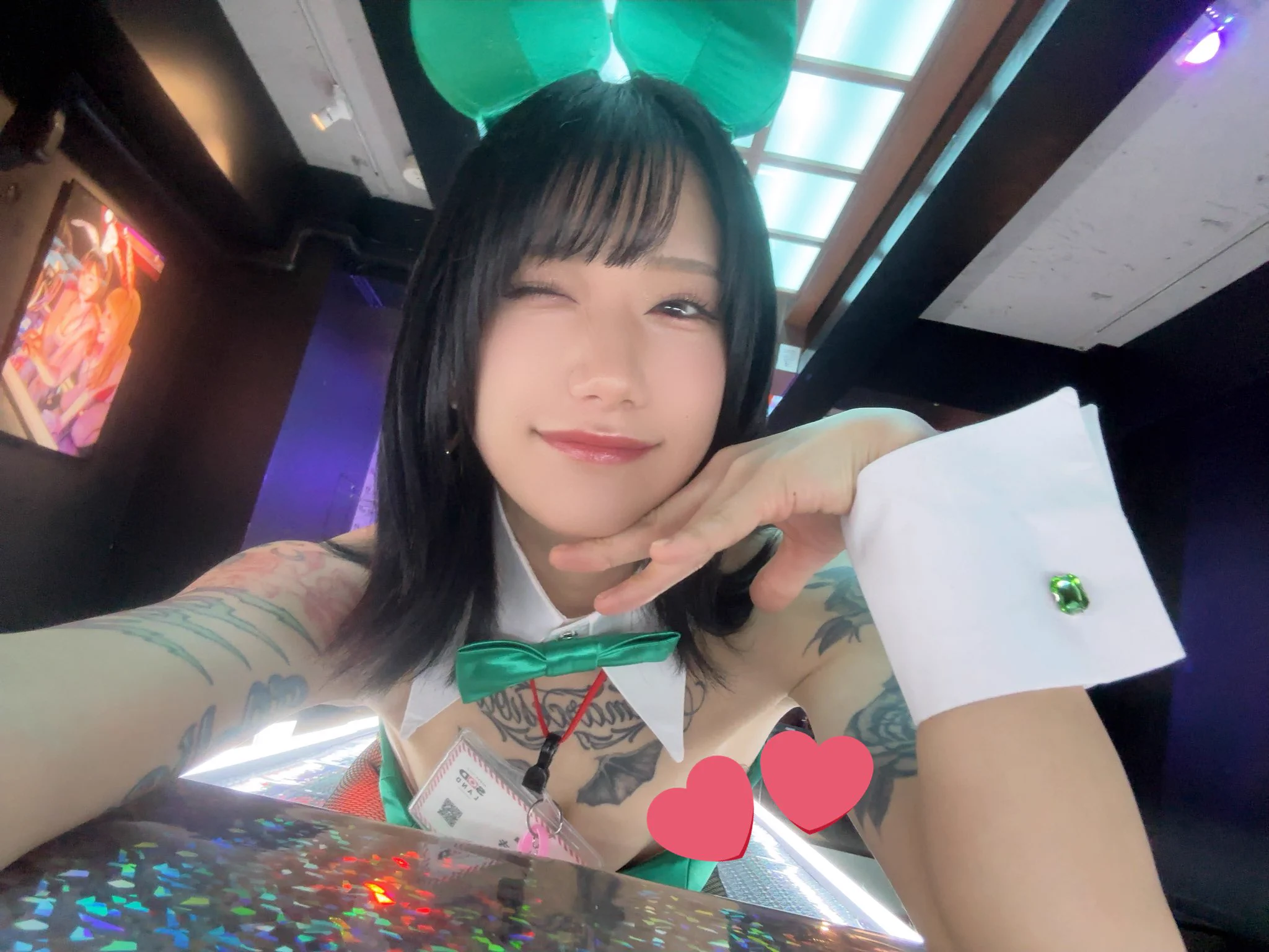 28日はSODLAND4階出勤です！18時〜23時半新しいバニー着るよ🐰💚 https://t.co/5hGChXAL9q