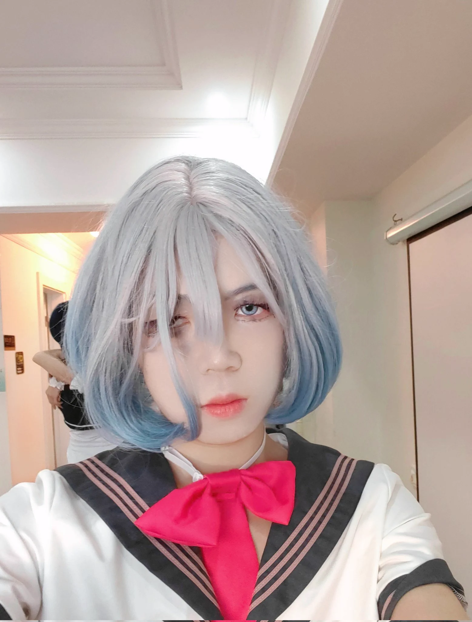 37号技师，很不高兴为你服务=_=什么，你已经点了别人了，为什么还要点我，呃呃呃那我只好给你一拳了，把属于我的米交出来!＃男娘 ＃伪娘 https://t.co/IbpRL7AjfC