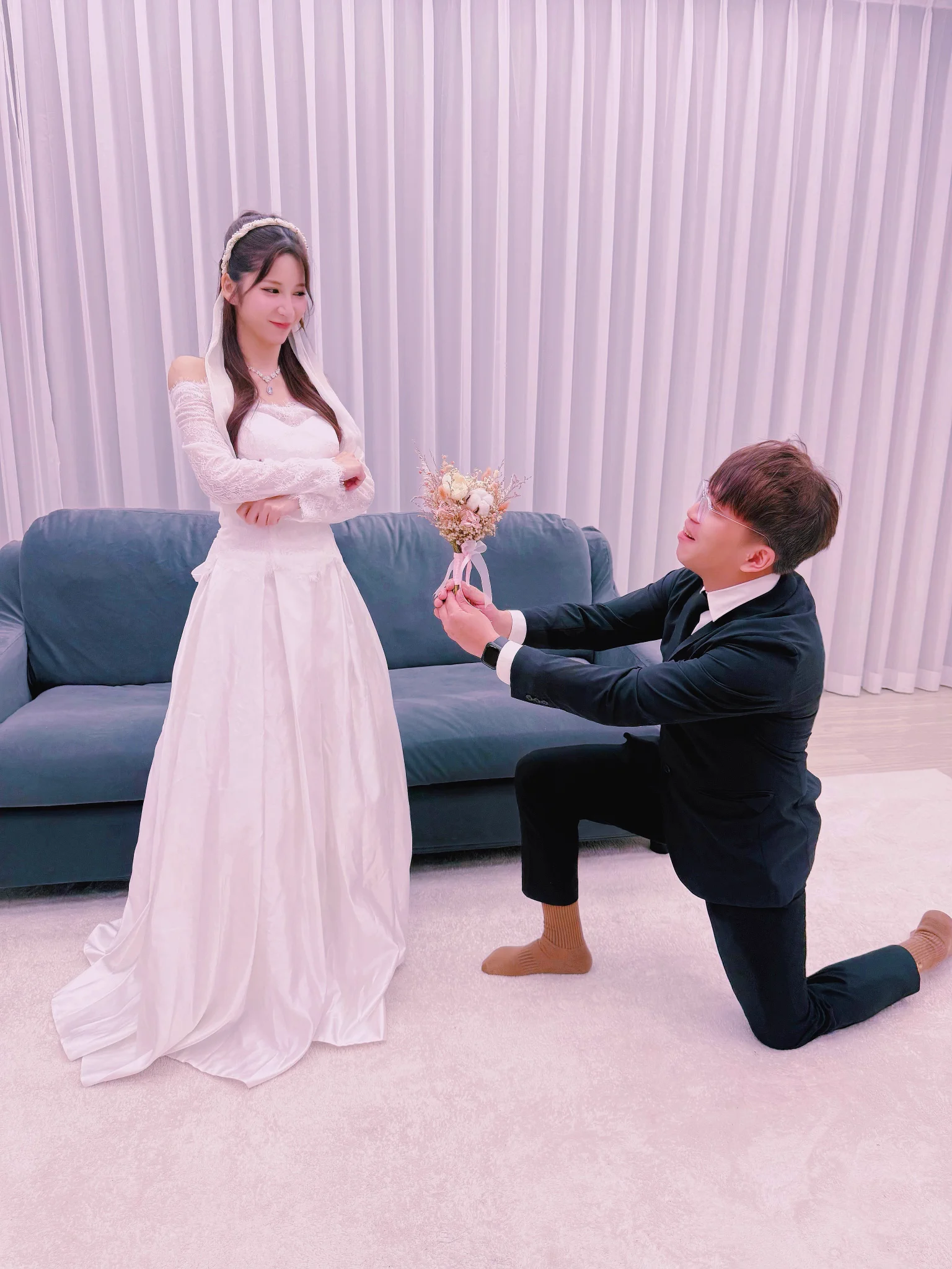 七ツ森りり さんが一時的に僕のお嫁さんに💐こんなに美しくて優しいりりちゃんと夢のような時間を一緒に過ごせて、本当に幸せでした☺️💖一生忘れられない思い出になりました🫶🏻#七ツ森りり#ForAver女優攝影會@riri_nntmr https://t.co/6peHagzg10