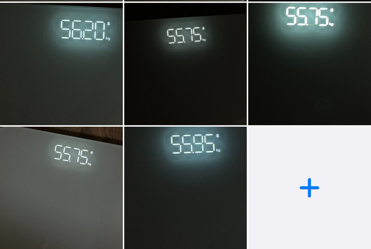 连续三天的姨妈储水体重一动不动
昨天下午终于忍不住多吃了蓝莓还喝了酸奶
有预感今天体重会变
果然…就当是姨妈储水结束了吧！ https://t.co/9VD1tfko7Y