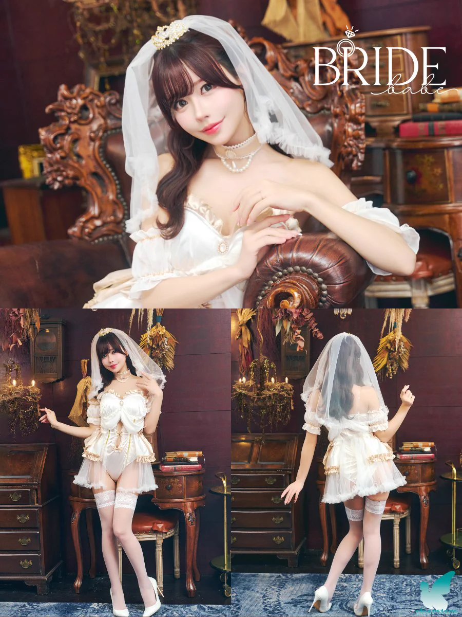 【ジューンブライド💍】シャンパンカラー×レオタードが上品セクシーなシャンパンブライド💍ふんわり広がるチュールに、ビジュー＆パールがきらめく華やかデザイン✨🛒https://t.co/91wjoVHDhF https://t.co/ELyrtdpzck