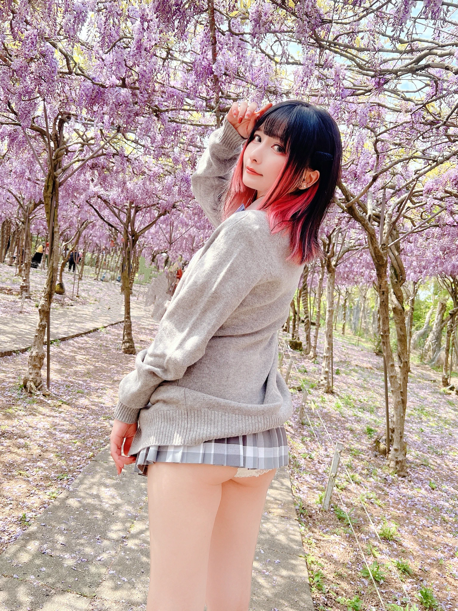 一緒に藤の花園、おさんぽしよっか？🌸💜今月の星3に収録! https://t.co/nqirBk4LEZ