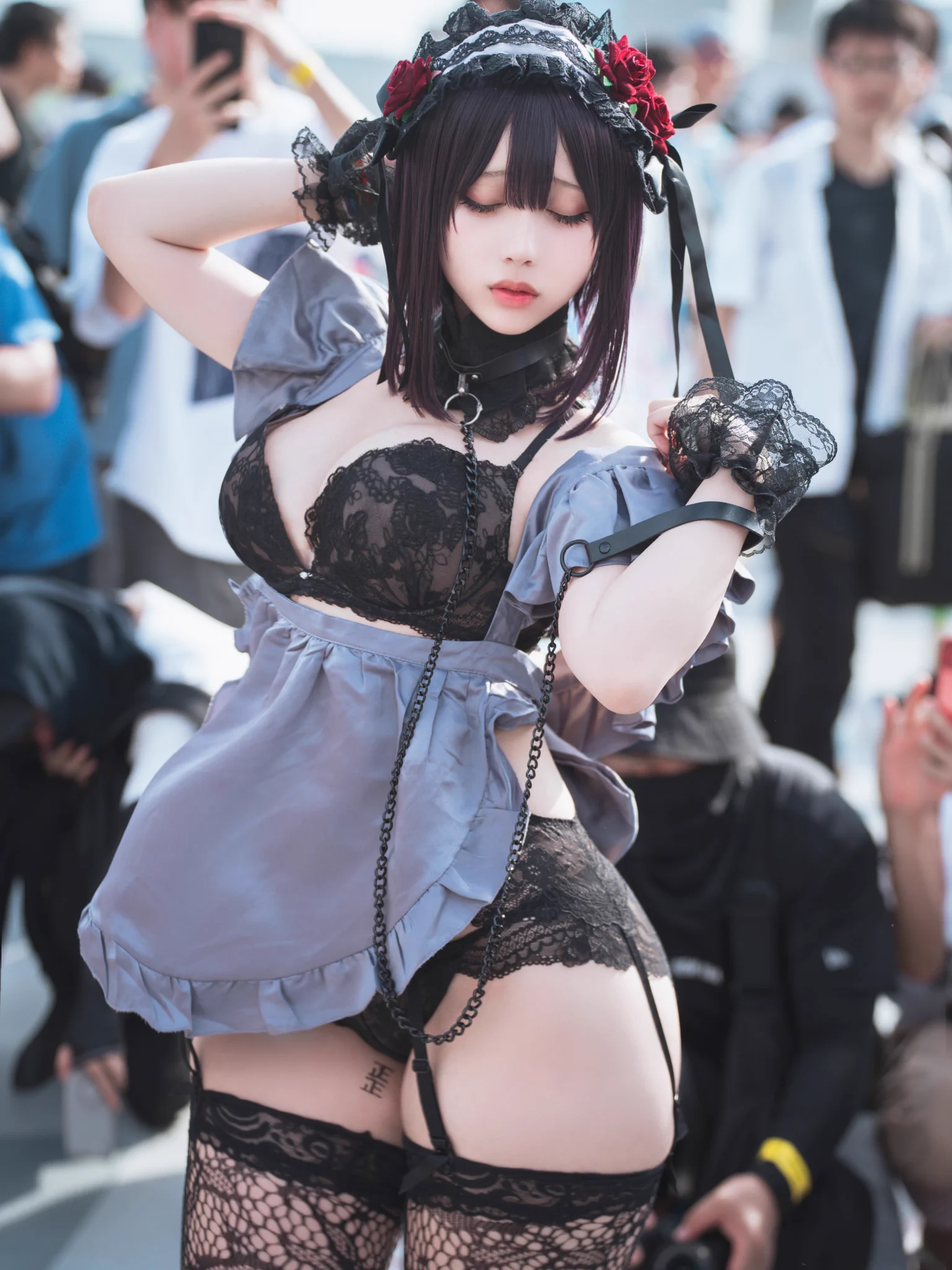 雫たん！💜 #cosplay https://t.co/gf98Fsu6Ch