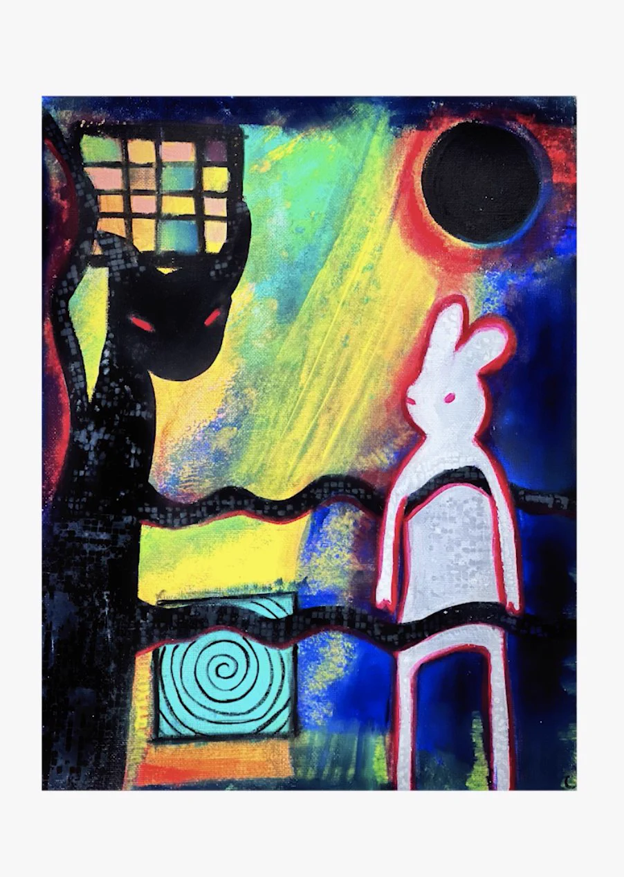 Shadow Logic // Original 11x14 on canvas - acrylic https://t.co/ioAQEvcs3g https://t.co/yFAjaHIC1x