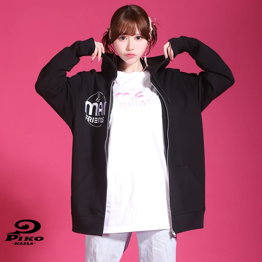 ——————————————————　📌受注期間限定アイテム📌——————————————————#白田まい さんとのコラボアイテム大好評予約受付中！🎀半袖Tシャツ🎀ZIPパーカー🎀キャップをご用意！【🔗】https://t.co/sGp9Cl9GnQ#PIKO #PIKOKAILA #ピコカイラ @sirotama0907 https://t.co/Khpvvt8khc