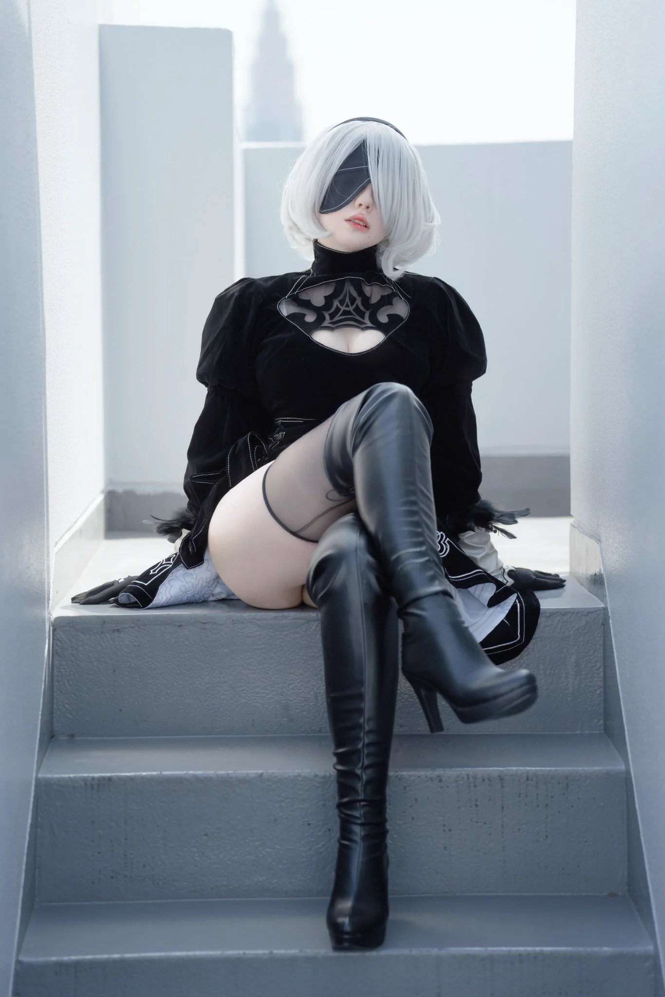 2B from NieR: Automata https://t.co/h3UoAJipaB