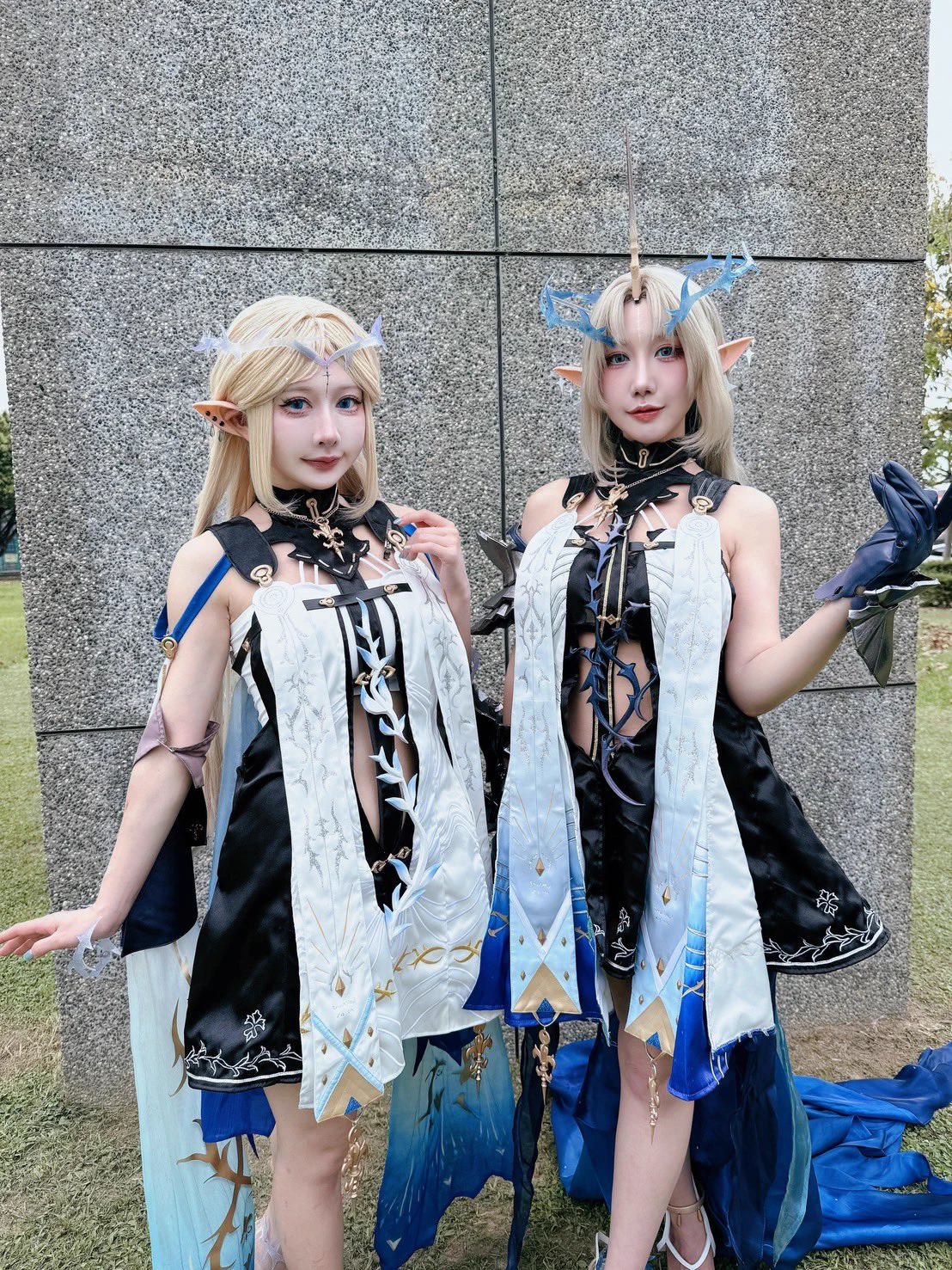 大小卡提！ 小：me 大：七七小姐#wuwaanniversary #卡提希婭#Cartethyia https://t.co/wTMcQqEgIp