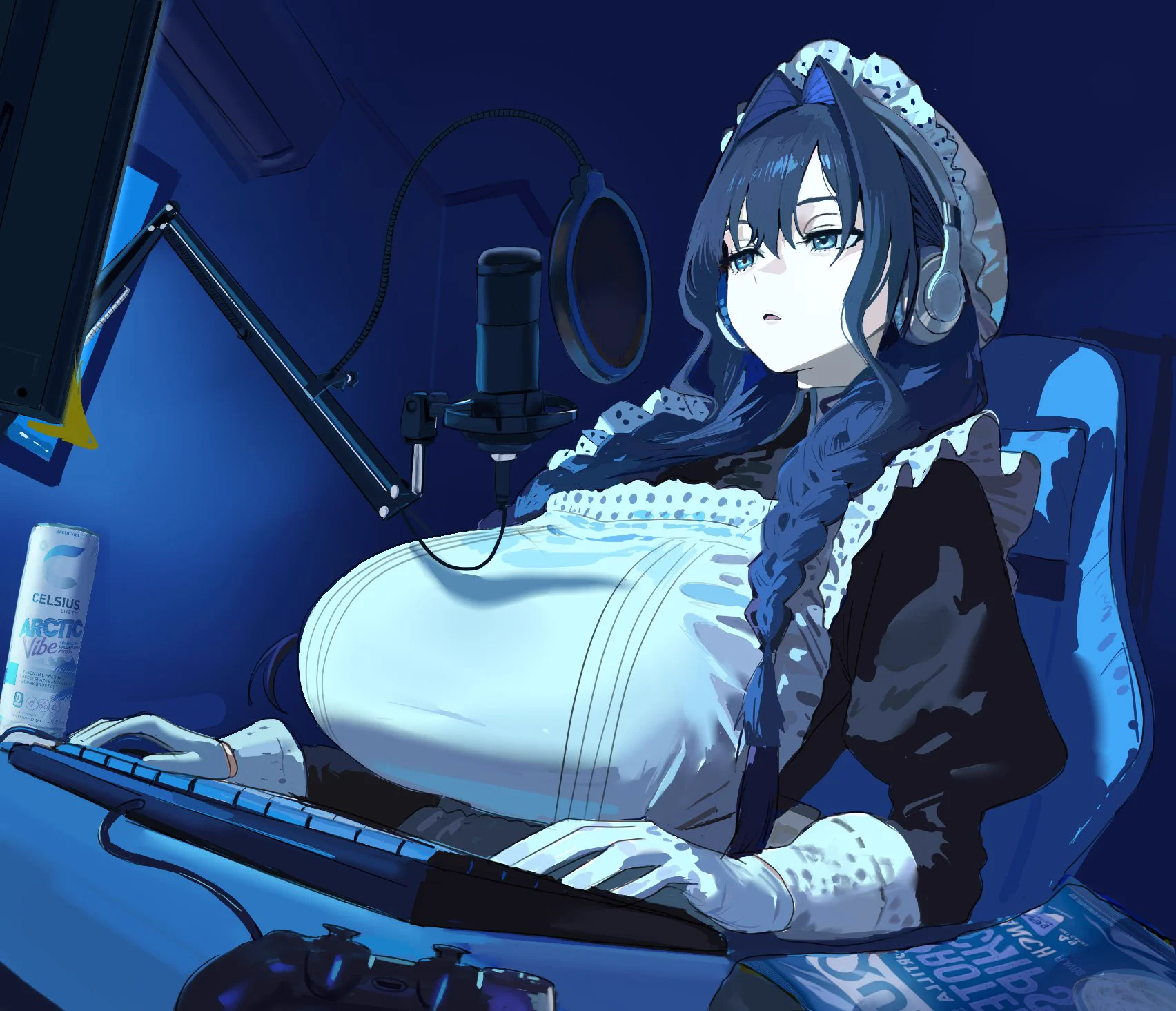 another day in the office #kronillust #クロニーラ https://t.co/jn7ZSIZP9s