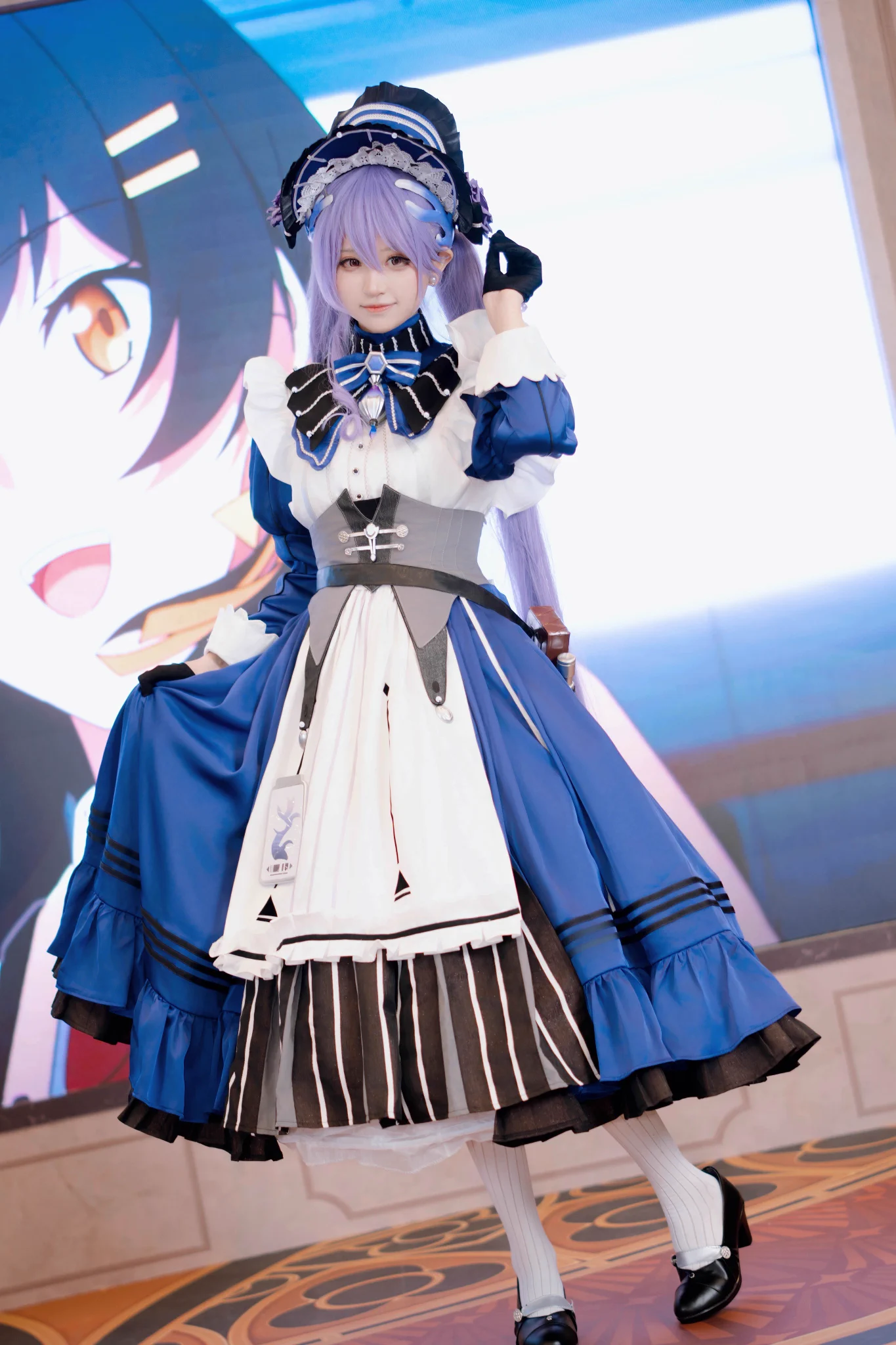 20250530 鳴潮 1st Anniversary Fes. Day1鳴潮ローズマリー/千阳（ちよ）（@tokio0131 ）さんローズマリーエレガントだった😇撮影対応ありがとうございました！#鳴潮 #めいちょう1周年 #WuWaAnniversary https://t.co/eW41YqRE8j