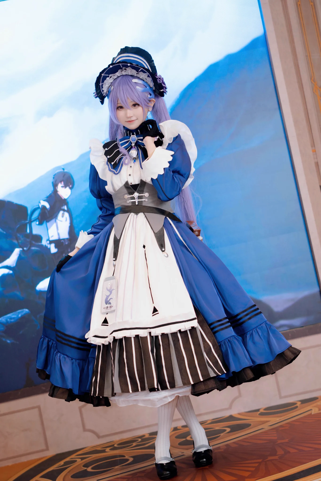 20250530 鳴潮 1st Anniversary Fes. Day1鳴潮ローズマリー/千阳（ちよ）（@tokio0131 ）さんローズマリーエレガントだった😇撮影対応ありがとうございました！#鳴潮 #めいちょう1周年 #WuWaAnniversary https://t.co/eW41YqRE8j