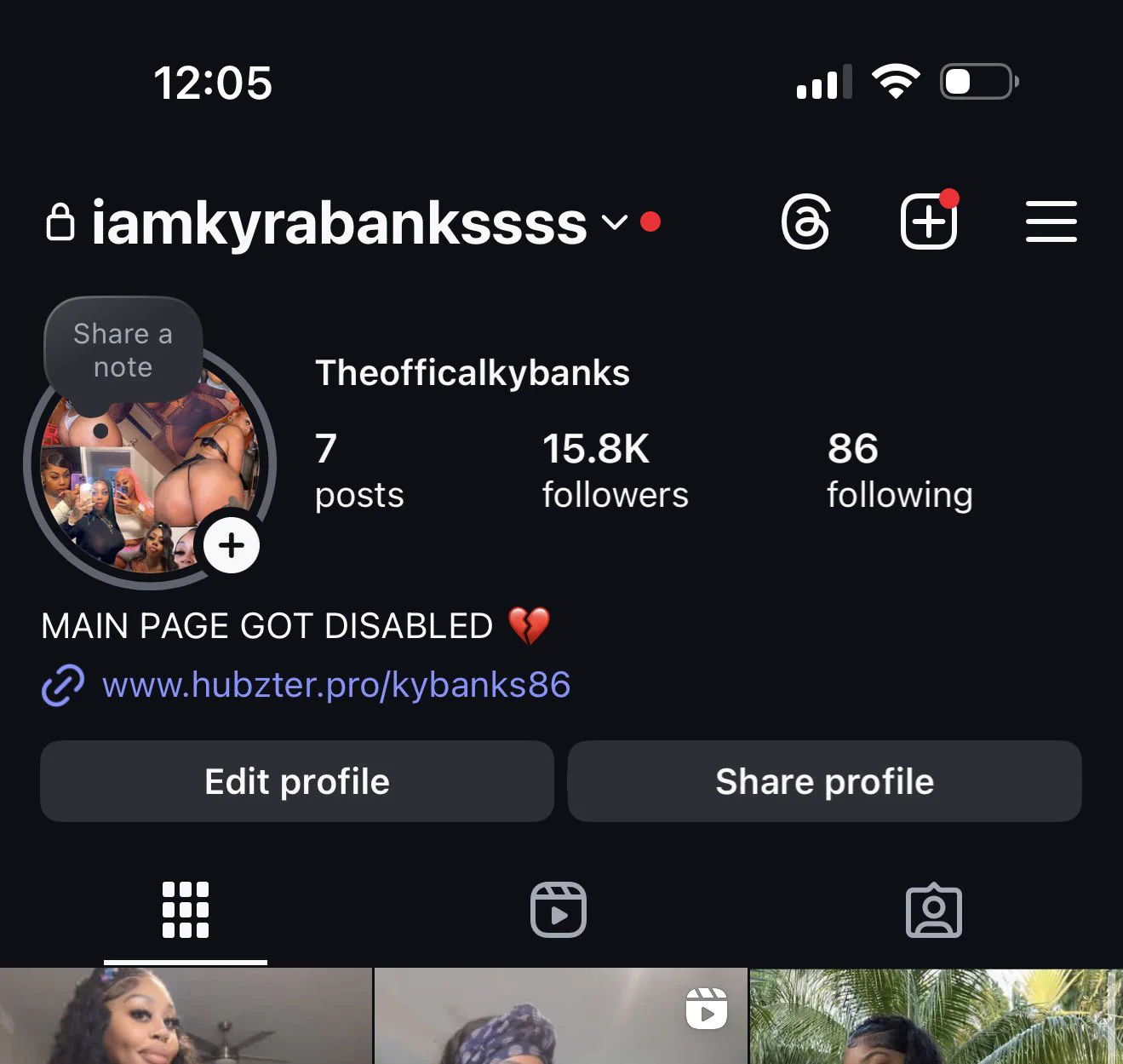FOLLOW MY NEW INSTAGRAM ACCOUNT IM NOT POSTING NO NEW CLIPS FOR FREE ON HERE UNTIL I SEE 500 COMMENTS SAYING I FOLLOWED ‼️‼️‼️User name Iamkyrabankssss https://t.co/H4IrEwdWWB