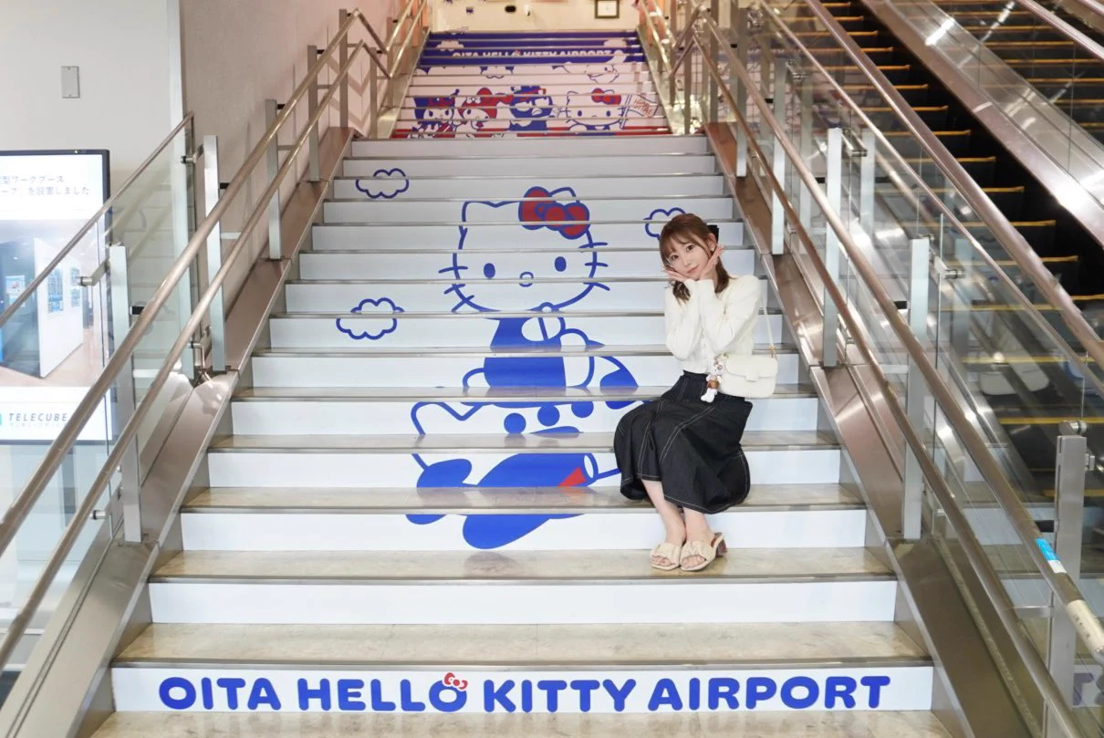 大分ハローキティ空港✈️🎀 https://t.co/WVoDmh0Fgz