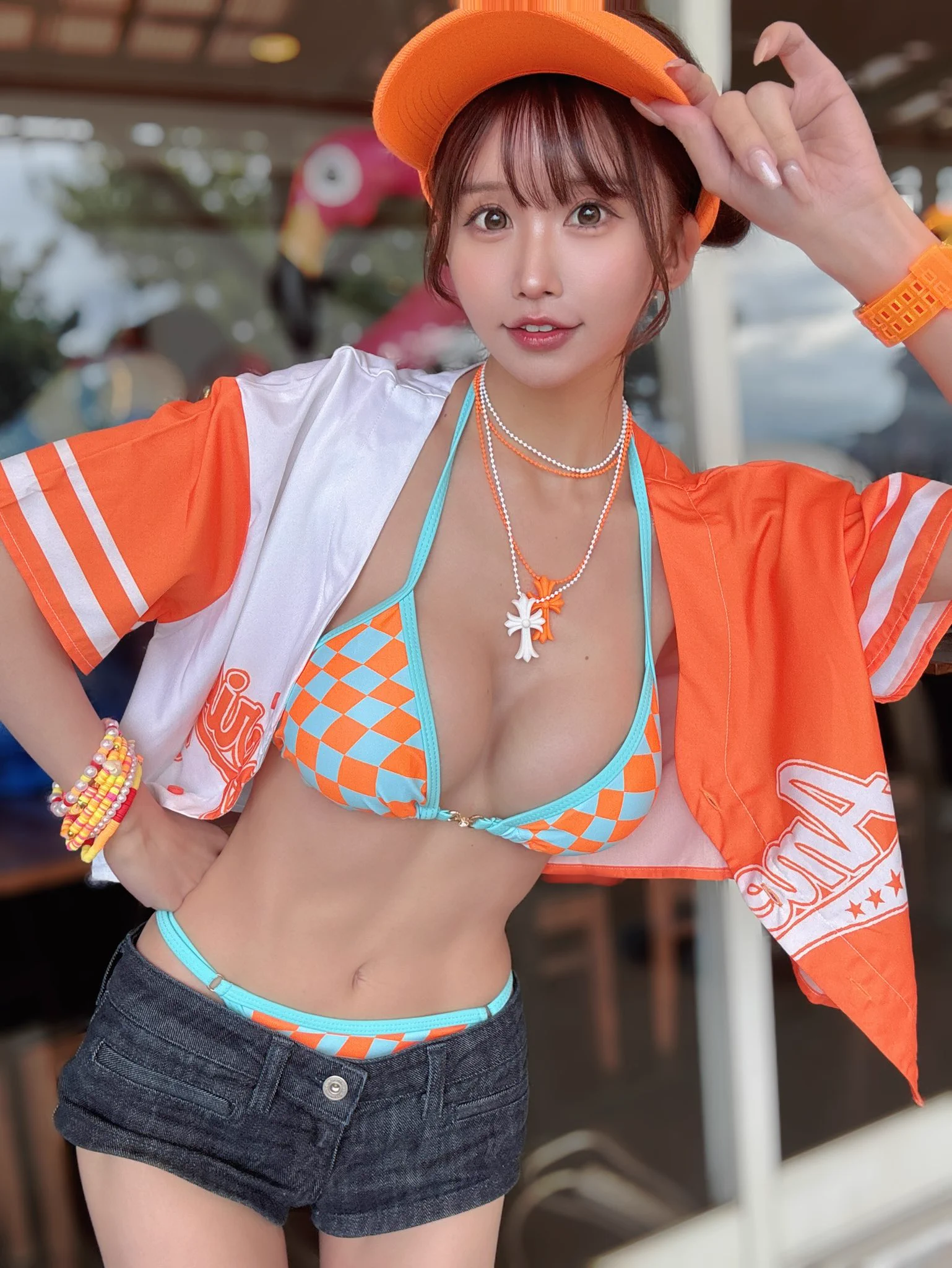 オレンジな応援ガール🧡📣 https://t.co/GLNOb600rE