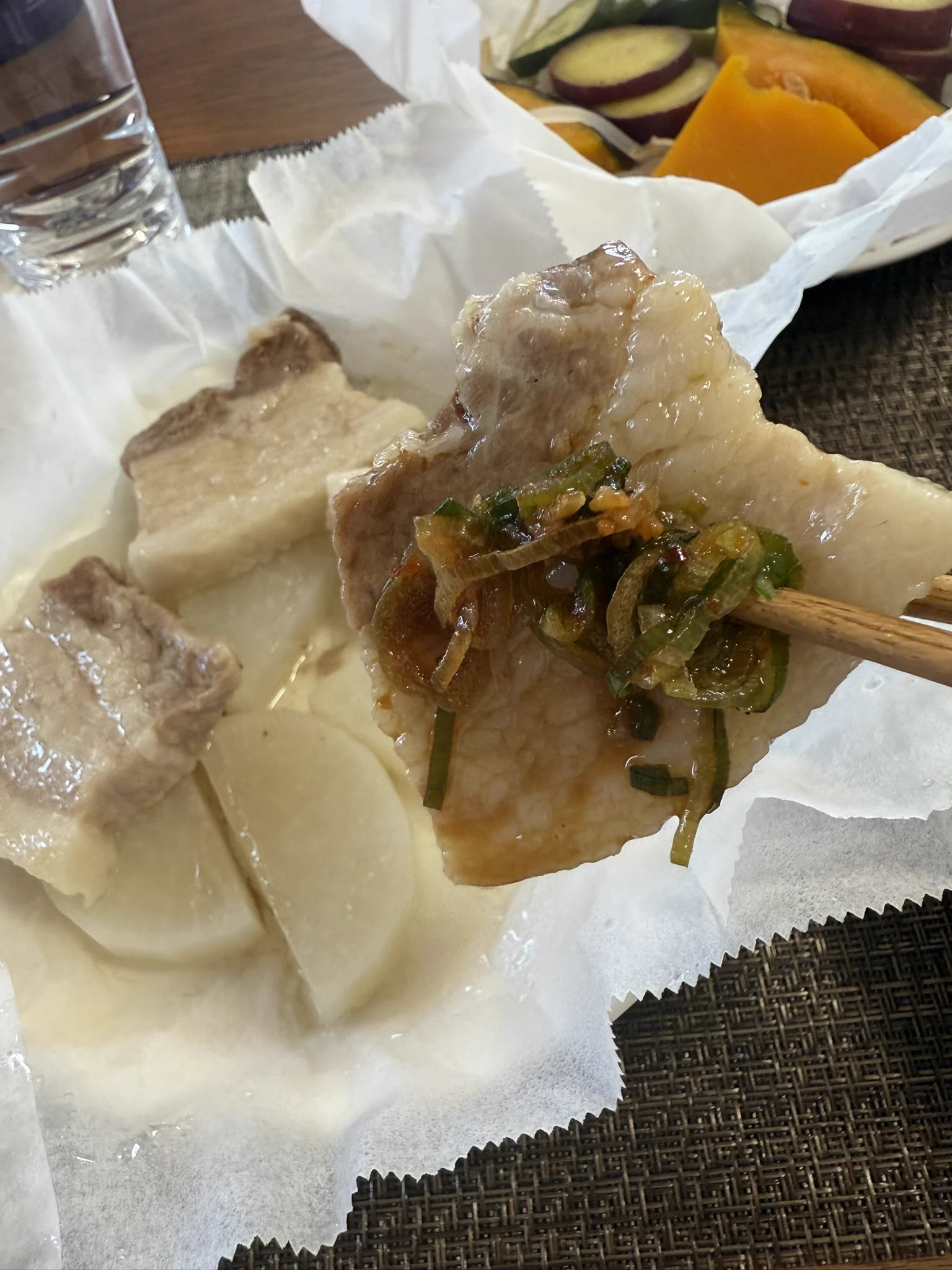最近GETした蒸籠で、こんなの作って見ました🥹❤️料理ができる女性って素敵よね？ね？ね？ね？ね？ね？？？ https://t.co/EaGUy4onbd