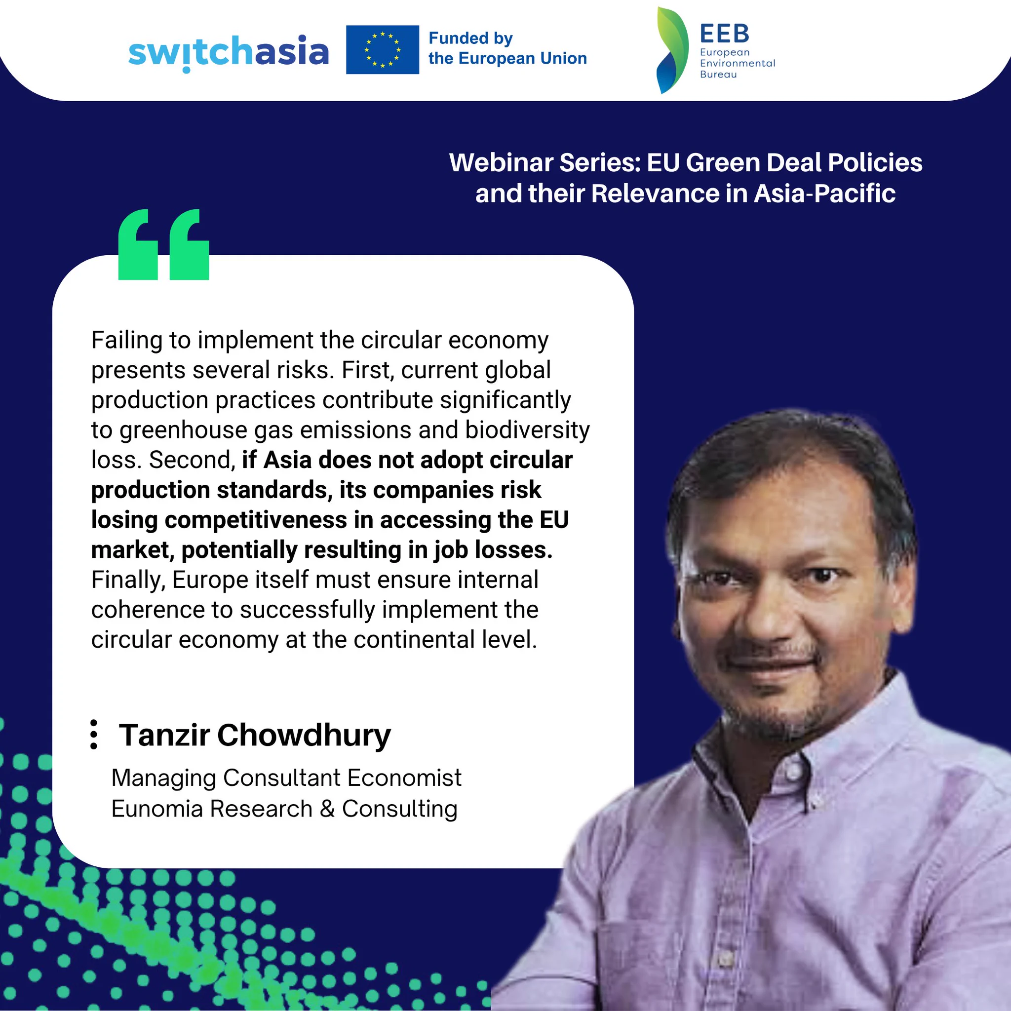 🌐 Global Gateway is the 🇪🇺 EU’s contribution to narrowing the global investment gap worldwide by mobilising up to €300 billion of investments for sustainable and high-quality projects, taking into account the needs of partner countries and ensuring lasting benefits for local communities. 🗣️ Key highlights on 🤝 EU-Asia Partnerships for a circular and competitive Europe. @EU_Partnerships @switchasia @EUinCambodia @uni_eropa @euinlaos @EUinMalaysia @EUinMongolia @EUinthePH @EUinThailand @EUDelegationVN @EUASEAN @EUinBangladesh @EU_in_India @EU_Maldives @EUinNepal @EUPakistan @EUinKazakhstan @EUinKyrgyzstan @EUinTajikistan @EU_Tashkent @EUPasifika @EuroCham @EU_ENV@SEI_Asia
