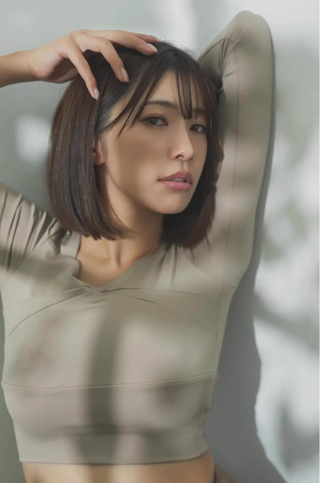 おはようございます❤️たまにはセクシーな表情も！💕という事で、こちらの写真は台湾で撮影会した時に撮ってもらった写真です✨セクシーサンキュー(●´ω`●)それでは今日も元気に頑張ろう🦕🩵 https://t.co/N9g6GTghem