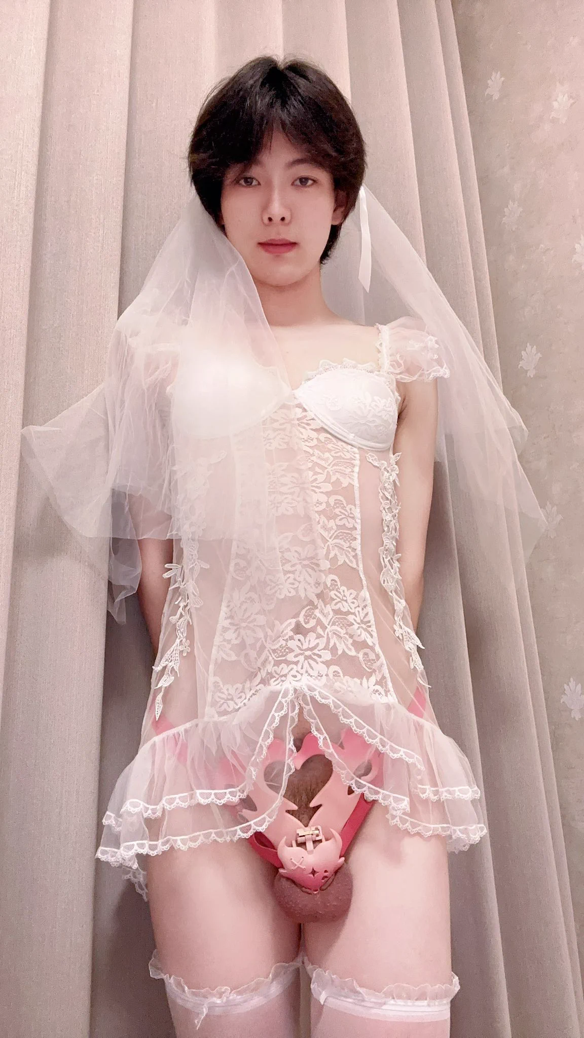 纯洁与淫荡并存👼淫纹与贞操锁的结合宝藏博主推荐~玩具来自：@Li_just77 #前塞后锁 #贞操带 #淫纹 #伪娘 #男娘雌堕 https://t.co/A0xrK4Qmm6