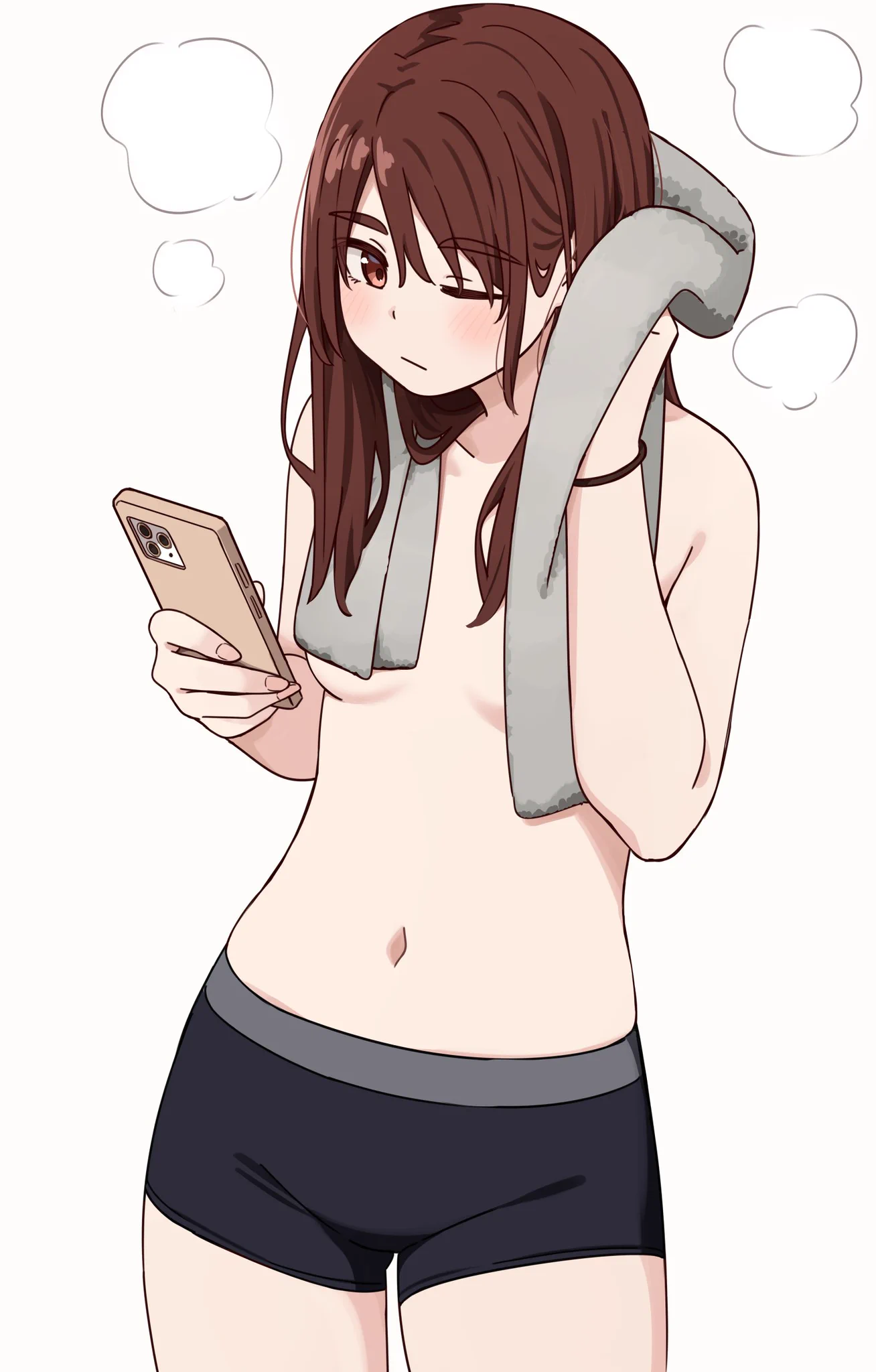 お風呂上りパンイチ紗希ちゃん https://t.co/p9c6HeGVLF