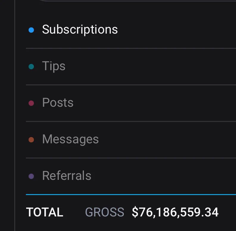 76M without banging 1000 men in a day 😌 https://t.co/V6vMLESGCf