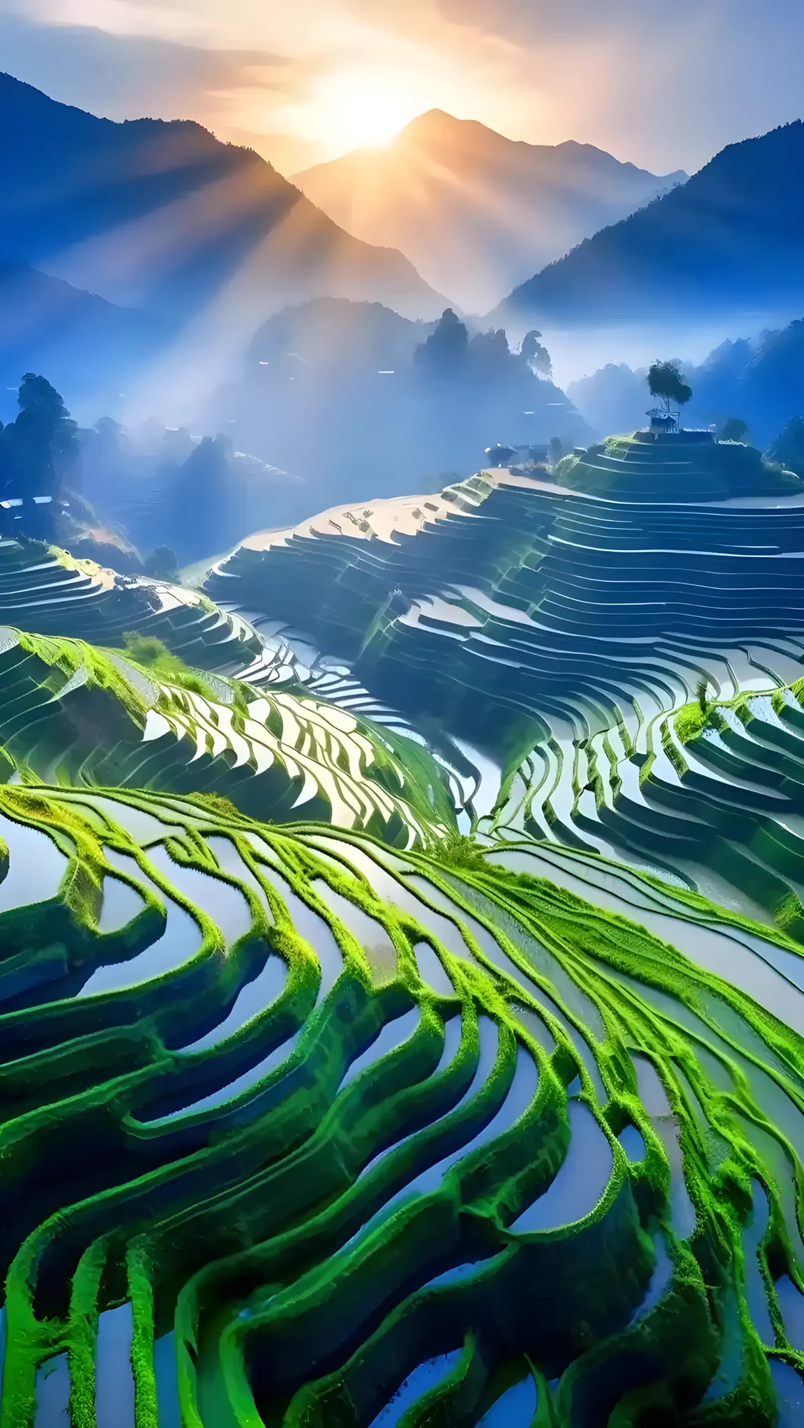 🌾【Longji Rice Terraces | A Living Landscape of Harmony】One of China’s most iconic terraced fields, the Longji Rice Terraces have been carved into the hills of Longsheng for over 650 years, reflecting generations of ingenuity and coexistence with nature.They come alive each season—from mirrored paddies in spring to golden waves in autumn.📍Longsheng, Guangxi, China#longjiriceterraces #Guangxi #Chinatravel #VisitGuangxiYear2025