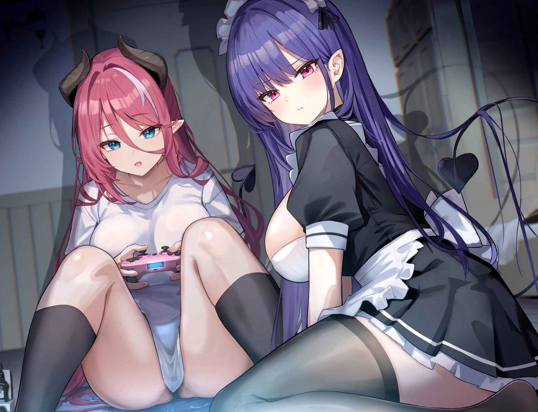 ゲームにしか興味がないサキュバスの姫(1/2) https://t.co/UmUDTvSwyt