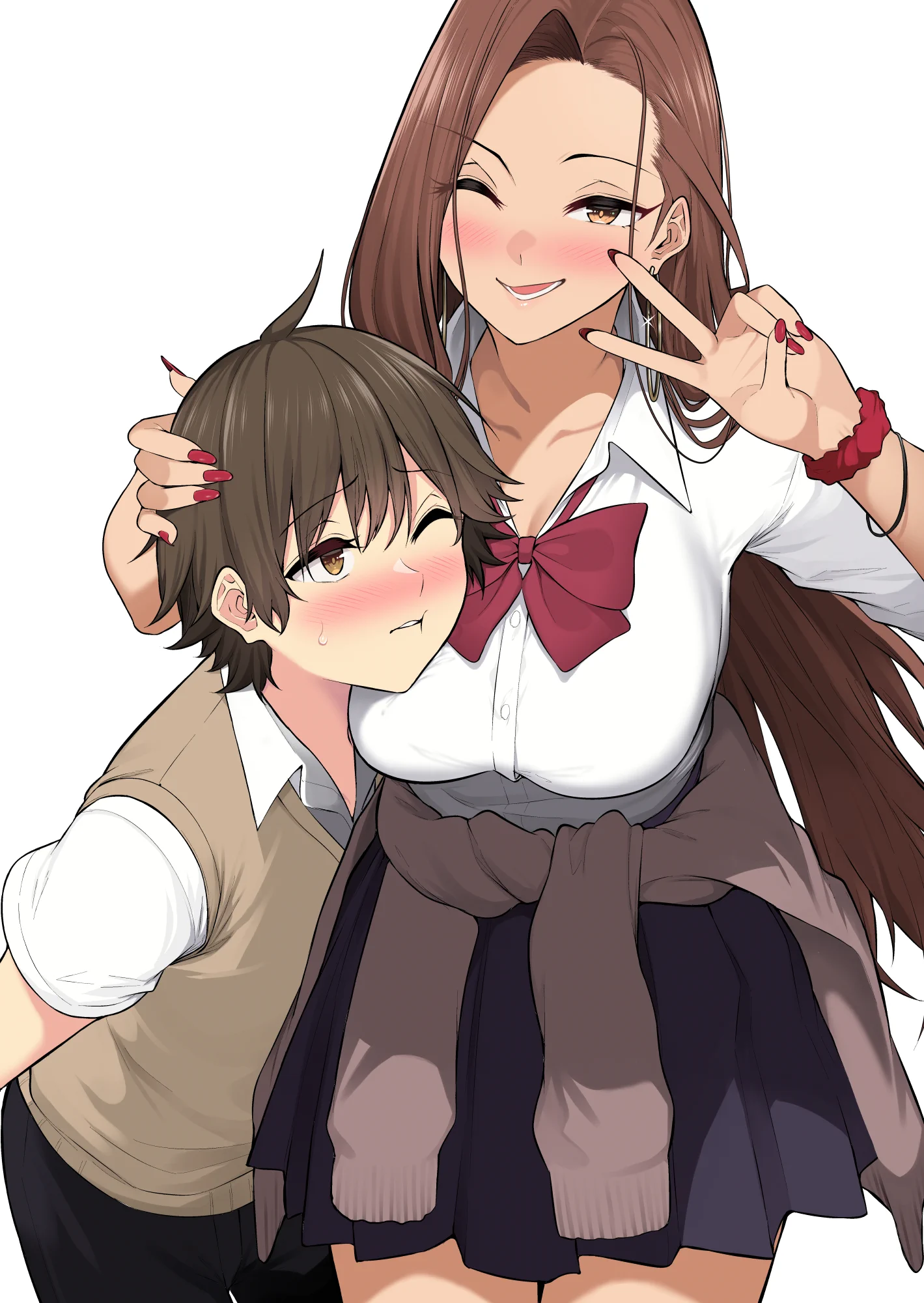 お姉さんと制服デート✨ https://t.co/LtXi3fH6mS