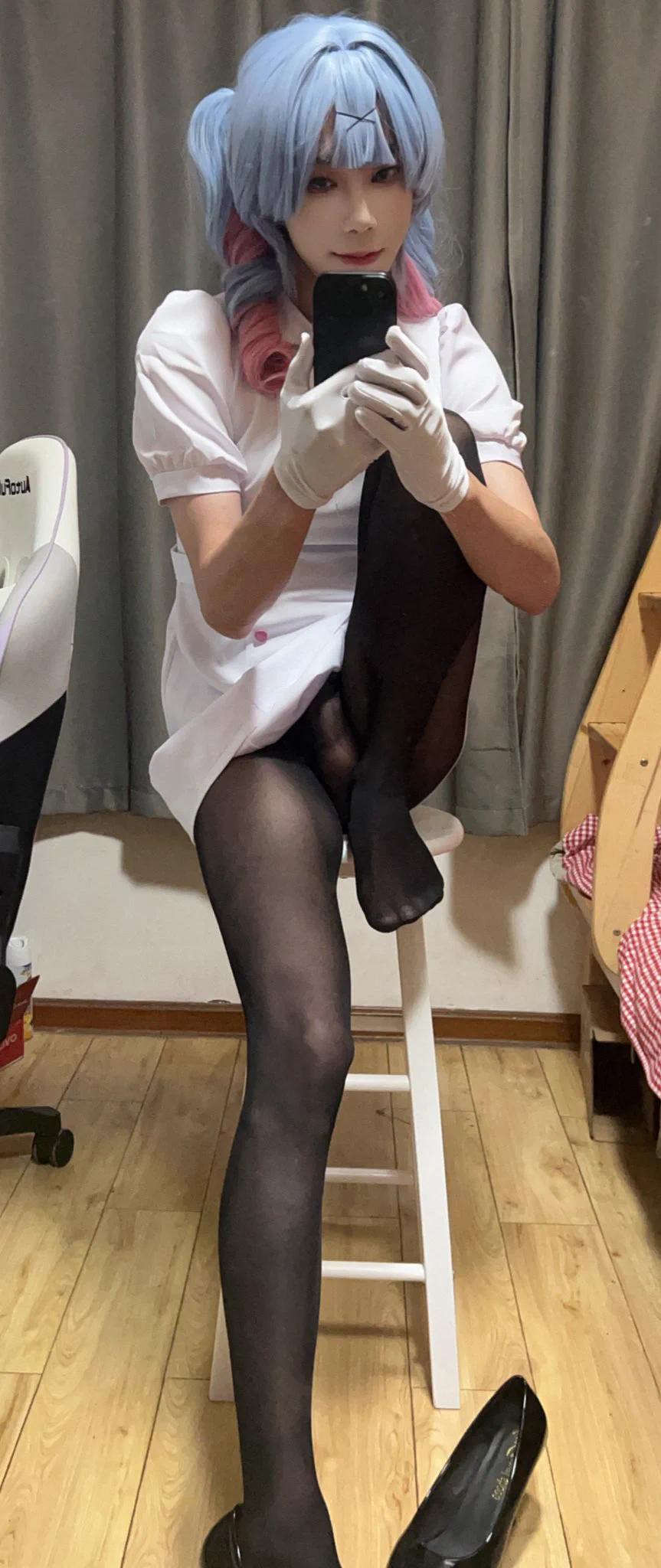 发🔥了？那还不快过来让我打两针💉#伪娘 #男の娘ᅠ #兔子洞 #黑丝 #护士服 https://t.co/v4amHO2zTD