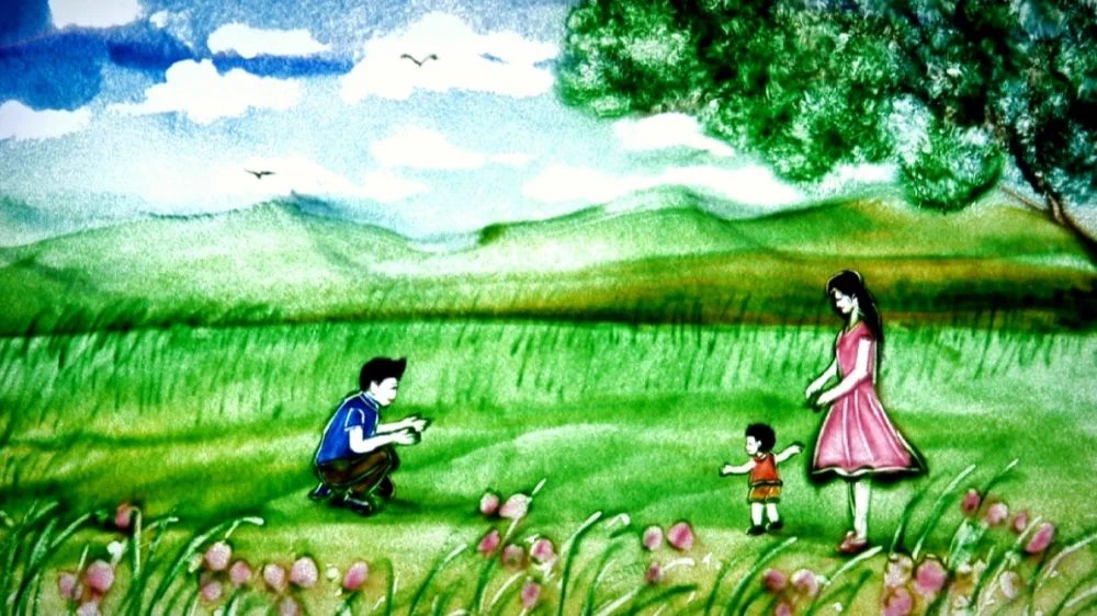 父の愛は無言で、いつも愛を心の底に隠しています。しかし、父の愛は山のようで、広い肩で私たちのために一片の空を支えてくれます。父は私たちが小さいころから見上げる「スーパーヒーロー」で、どんな困難も解決でき、どんな風雨も遮ることができるように見えます。父の日がやってきました。お父さん、あなたは私の頼りになる存在です！🥂 #祝日の中国（写真提供：新華社）