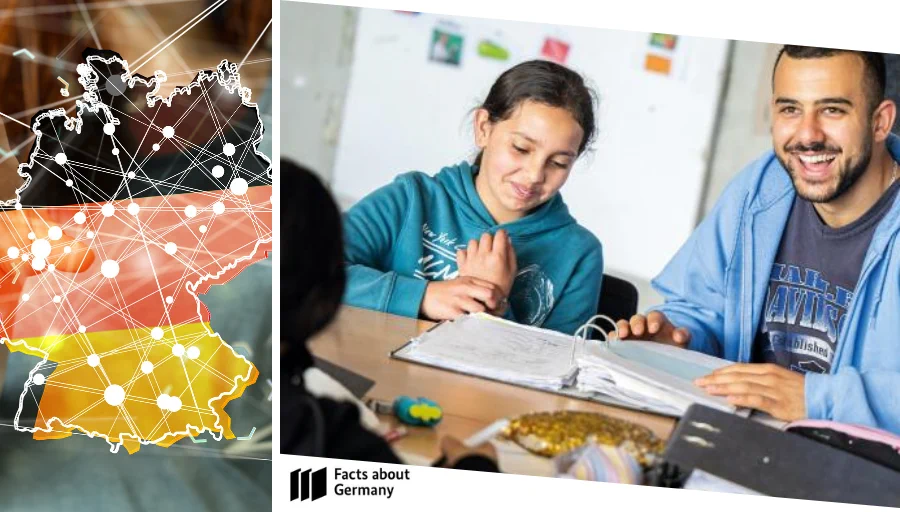 🤝 #Integration policy is a key policy area in #Germany and is considered a task for society as a whole.

💬 One key measure: an integration course consisting of a #language course and an #orientation course.

More info 👇

https://t.co/XIgzN8DJz1

#FactsaboutGermany https://t.co/hzoBVLwydL