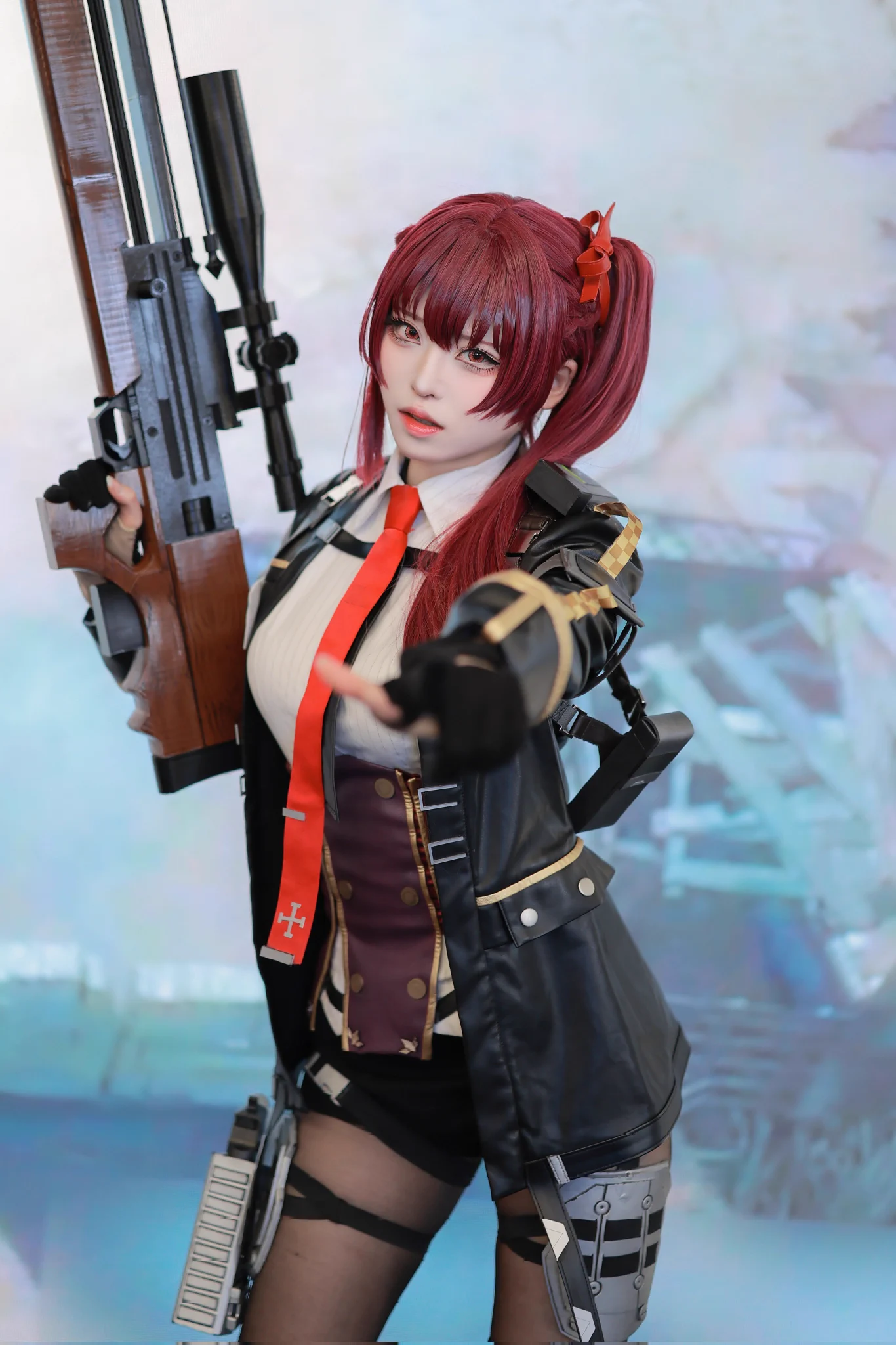 소녀전선2 : 망명마키아토#少女前线2 #Makiatto #cosplay https://t.co/nOCsV6MKdP