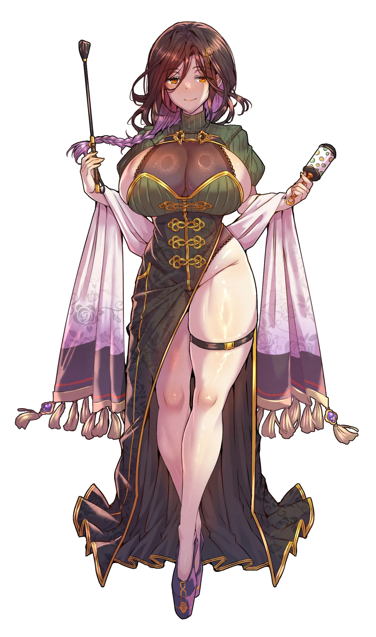 鬼スリット巴さん👠⛓️ https://t.co/VA8fqGxRhm