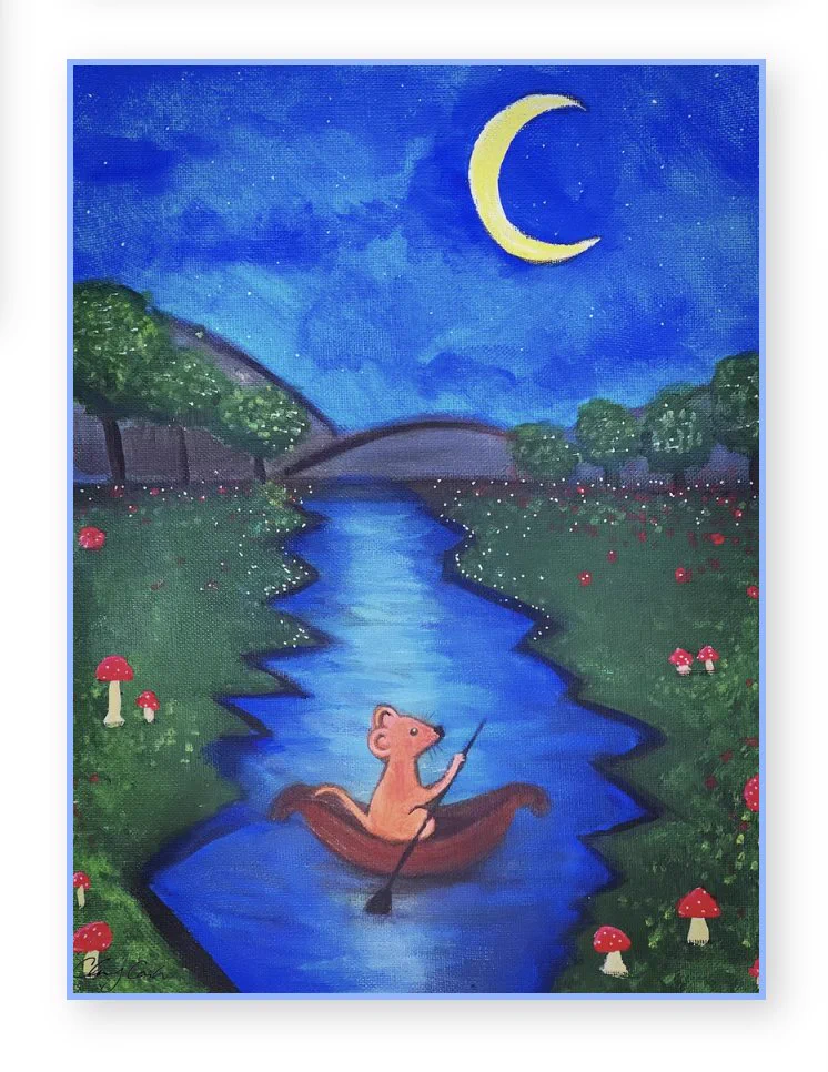 Somewhere Quiet // acrylic on canvas  - 11x14 
https://t.co/s9nzM1qLFU original painting available!!!! https://t.co/GUOYqTIcbL