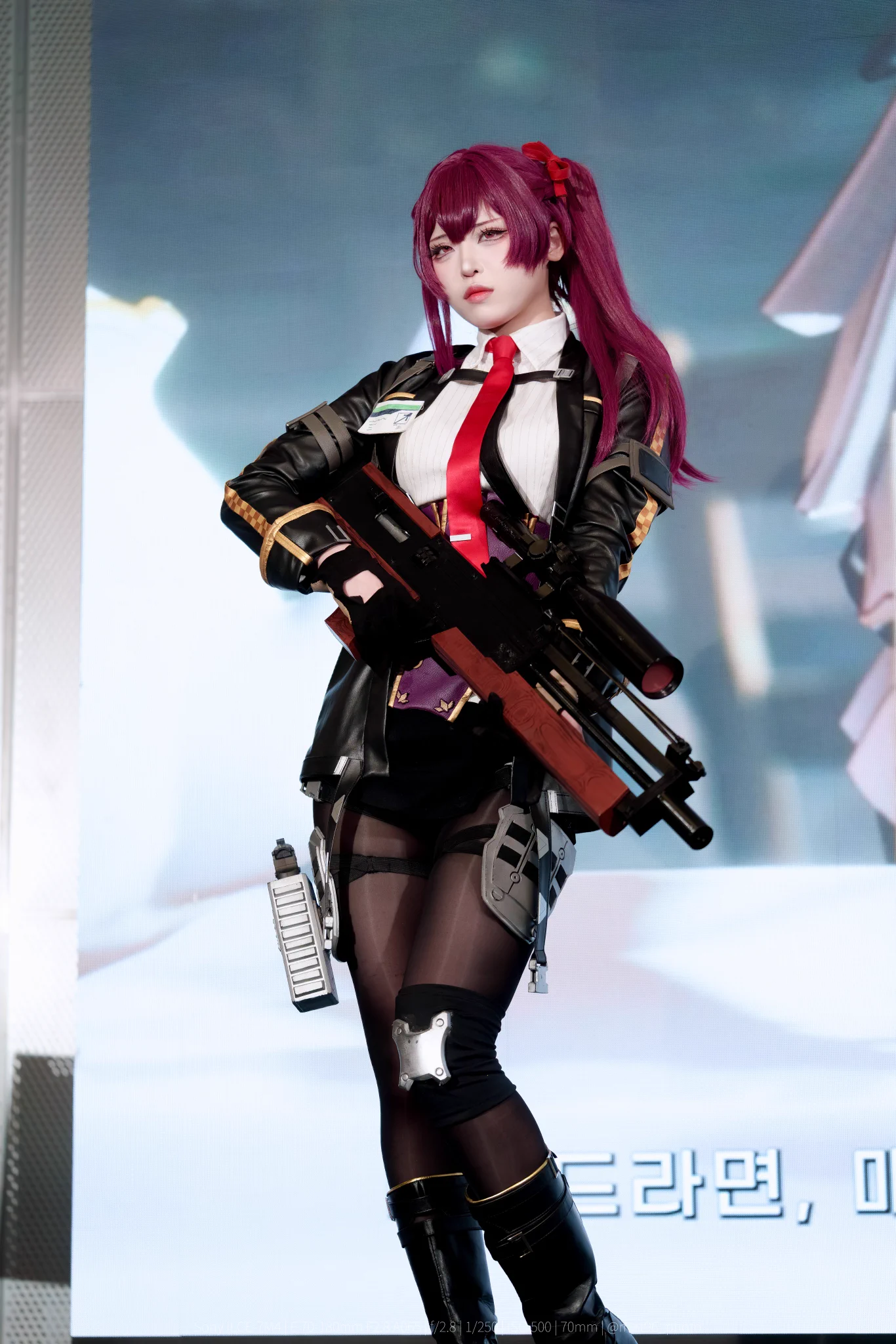 25.06.15 소녀전선2 : 망명 B.R.I.E.F. 소집령 Half Anniversary마키아토Cos. @siru_0207 #少女前线2 #GirlsFrontline2 #cosplay #コスプレ https://t.co/oLZNqQVqTF