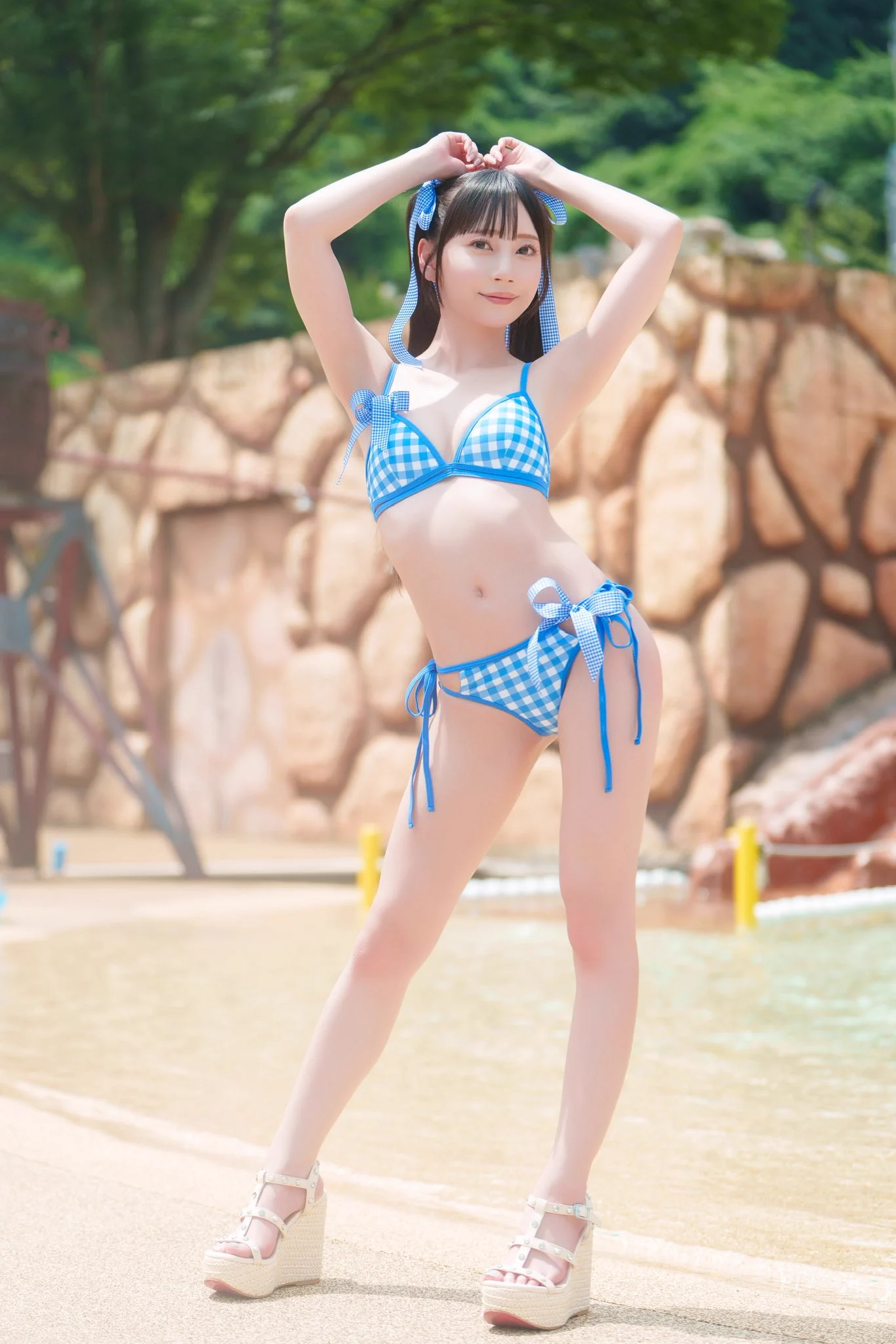／
🔆🏖️ 𓈒𓏸真夏の水着祭 ✨🐠
＼
▶︎▶︎▶︎ Special Guest 💫
￣￣￣￣￣￣￣￣￣￣￣￣￣
👑 七沢みあちゃん @mia_nanasawa 

￣￣￣￣￣￣￣￣￣￣￣￣￣
📷photo by 下山春香 @photo_hk0215 

#真夏の水着祭
#東京サマーランド https://t.co/YtidRQUhLl