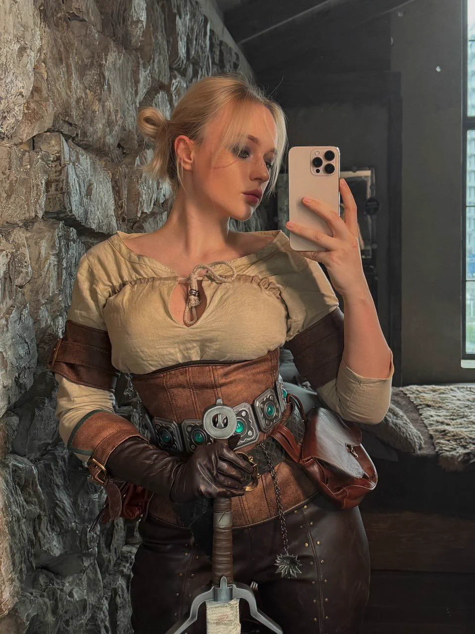 cosplay test on Ciri from Witcher3 🗡️ https://t.co/wD8ncZQqPi