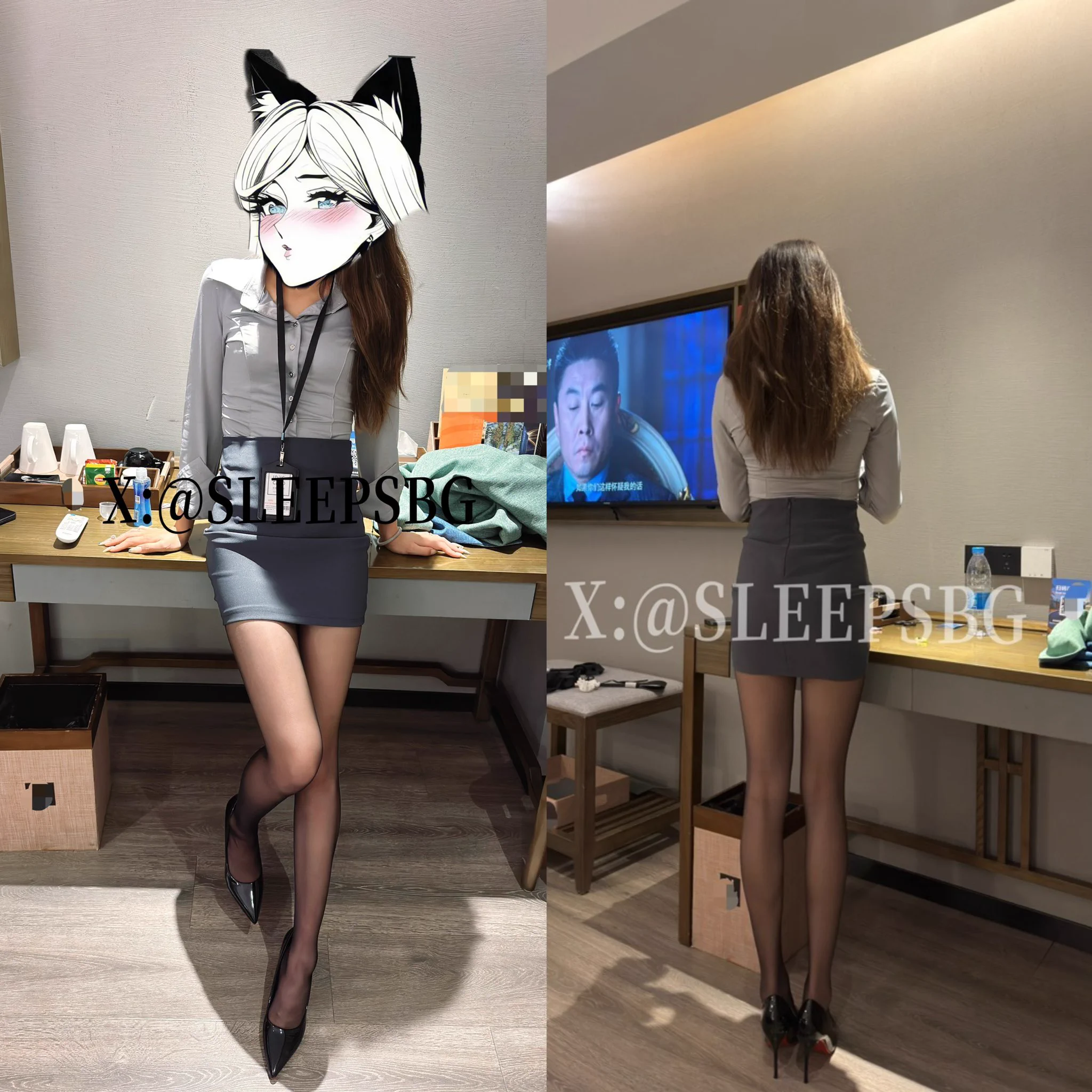 《母狗小秘》
OL套装➕红底尖头细高跟，轻度sp调教母狗，嫩穴水流不停，玩到喷水内射，肏到喊爸爸不要了不要了，多种姿势角度酷酷的肏紧致的小sao穴

高清完整版70分钟粉丝群已上传，内容超顶超丰富
@ToBulma 
@ToBulaer 
@KawasawaSen 
@BulmaList https://t.co/yTr1Ckly6I