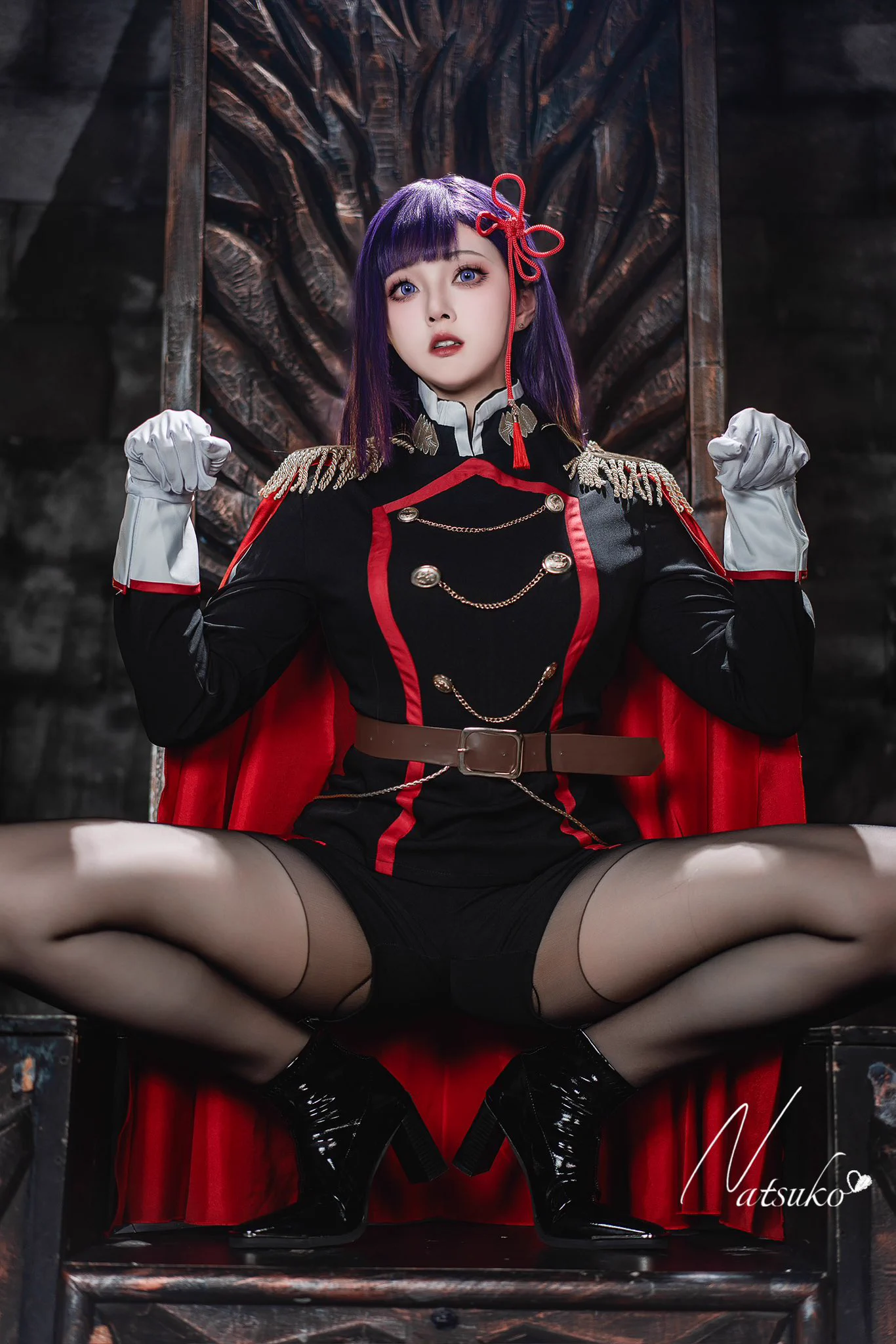 ご主人様 or 犬💜

#魔都精兵のスレイブ 
#山城恋 
#RenYamashiro https://t.co/mOUCgPloNx