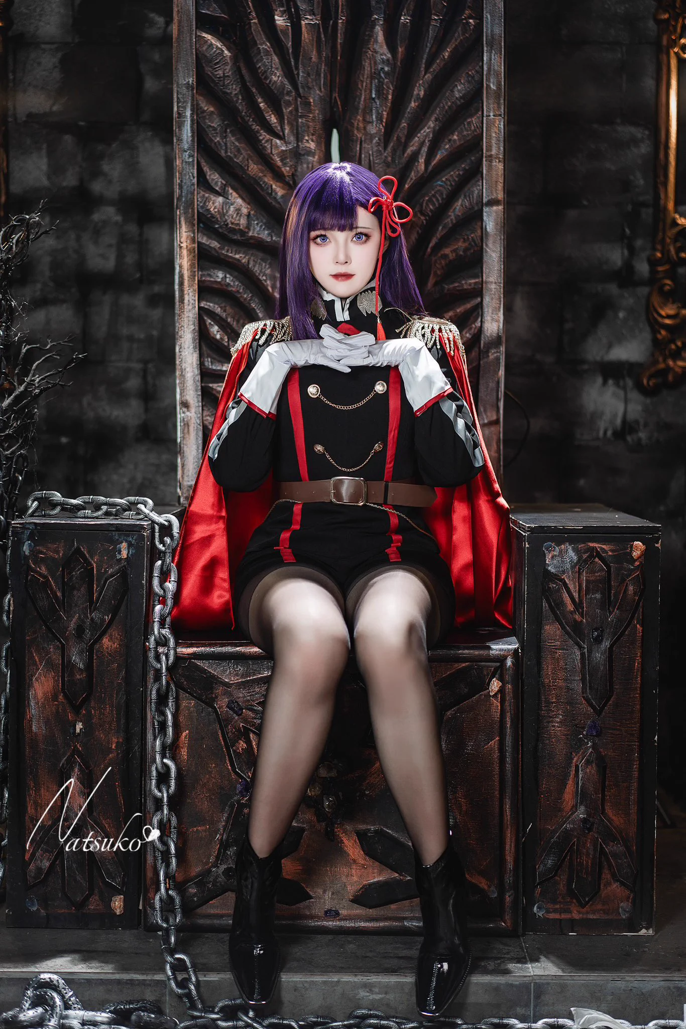 ご主人様 or 犬💜

#魔都精兵のスレイブ 
#山城恋 
#RenYamashiro https://t.co/mOUCgPloNx