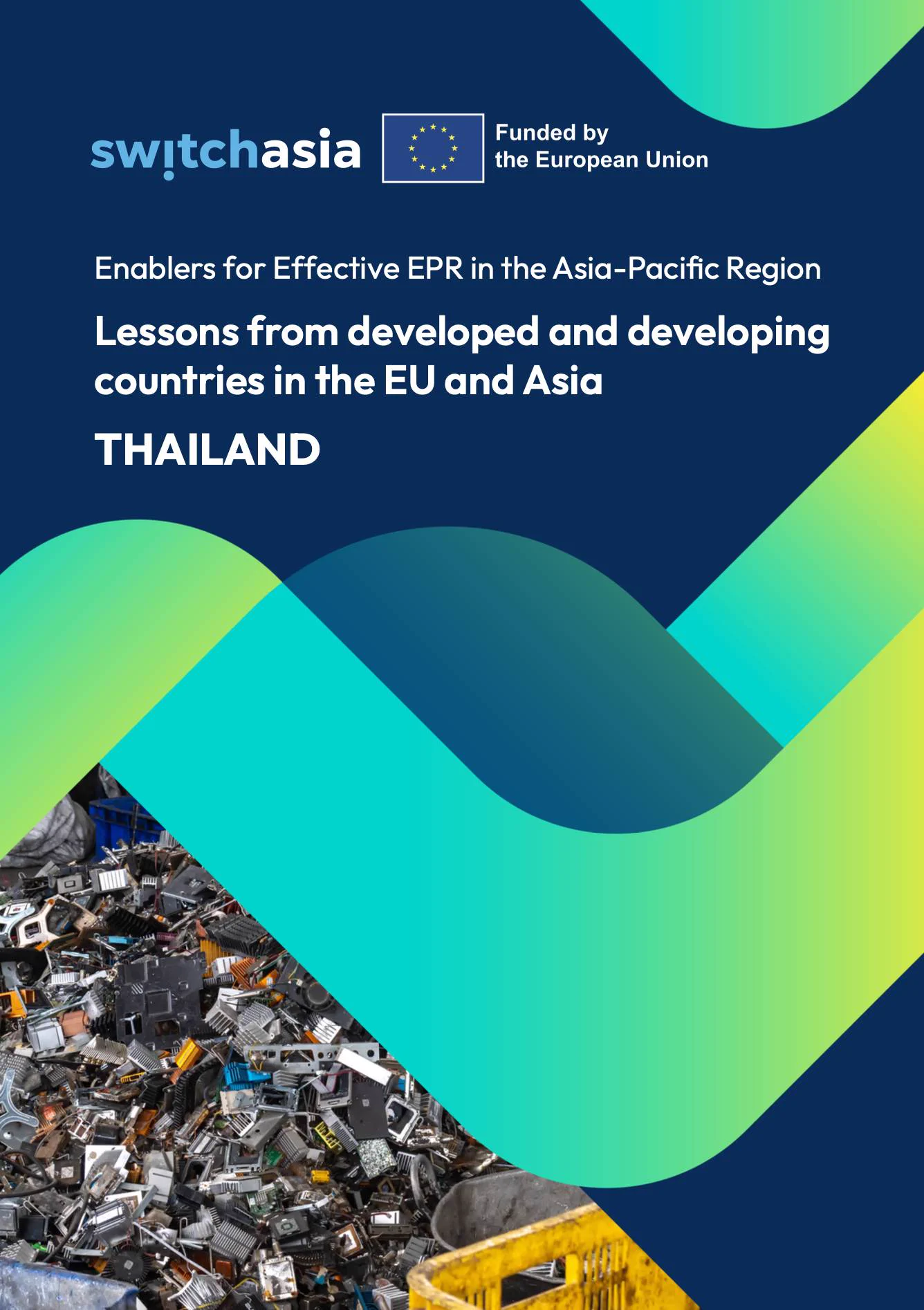 Thailand is moving toward a circular economy, with 🔰👤 Extended Producer Responsibility (EPR) seen as a key tool to shift post-consumer waste management from municipalities to producers. NEW @switchasia Report is out 👉 https://t.co/1ms7Xmm1l2 @EU_Partnerships @EUinThailand https://t.co/VqSRU0eapu