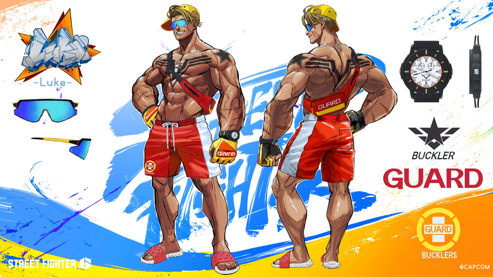 You're gonna need to dry off after this. 🌊

Outfit 4 for these 7 characters are all swimsuits and are coming with the Sagat Update on August 5!

Here's Cammy, Luke, Chun-Li, and Manon to wet your appetite. https://t.co/UnaNn7g6Ii