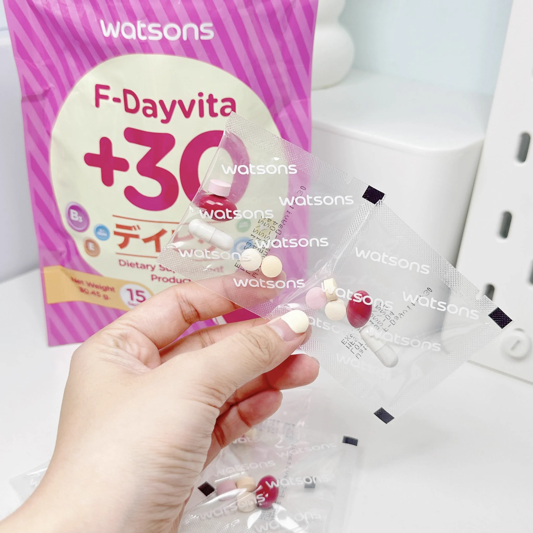 เล็งมานานละที่ Watsons สอยมาแล้วจ้าา วิตามิน DAYVITA คืองานเยอะ กิจกรรมแยะ แล้วสุขภาพต้องแข็งแรง! จัดค่าสาว คัดสรรมาให้แล้วตามช่วงอายุ 1 ซองมีวิตามินครบตามที่ร่างกายต้องการ ราคาดีมาก ตกวันละ 40฿ เอง สะดวกมากก แค่วันละ 1 ซองเล็ก ถือว่าช่วยใส่ใจสุขภาพแล้ว 
https://t.co/g5nr6XTLMd https://t.co/PvU44bINEv