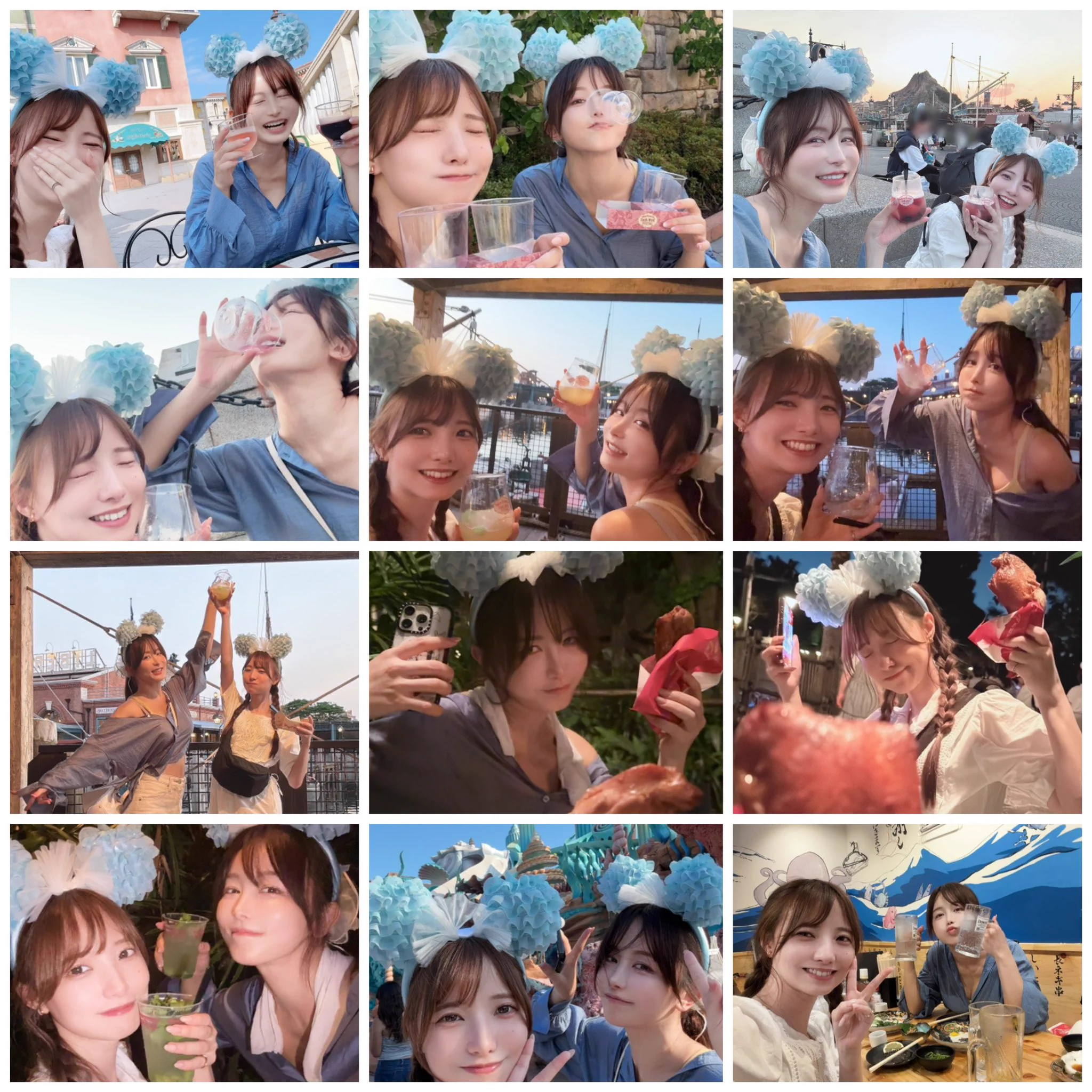 楽しかったな…🥺ってなって延々と飲み続けたディズニーの写真をまとめた🫧🏰 https://t.co/bHjAgwXKO3