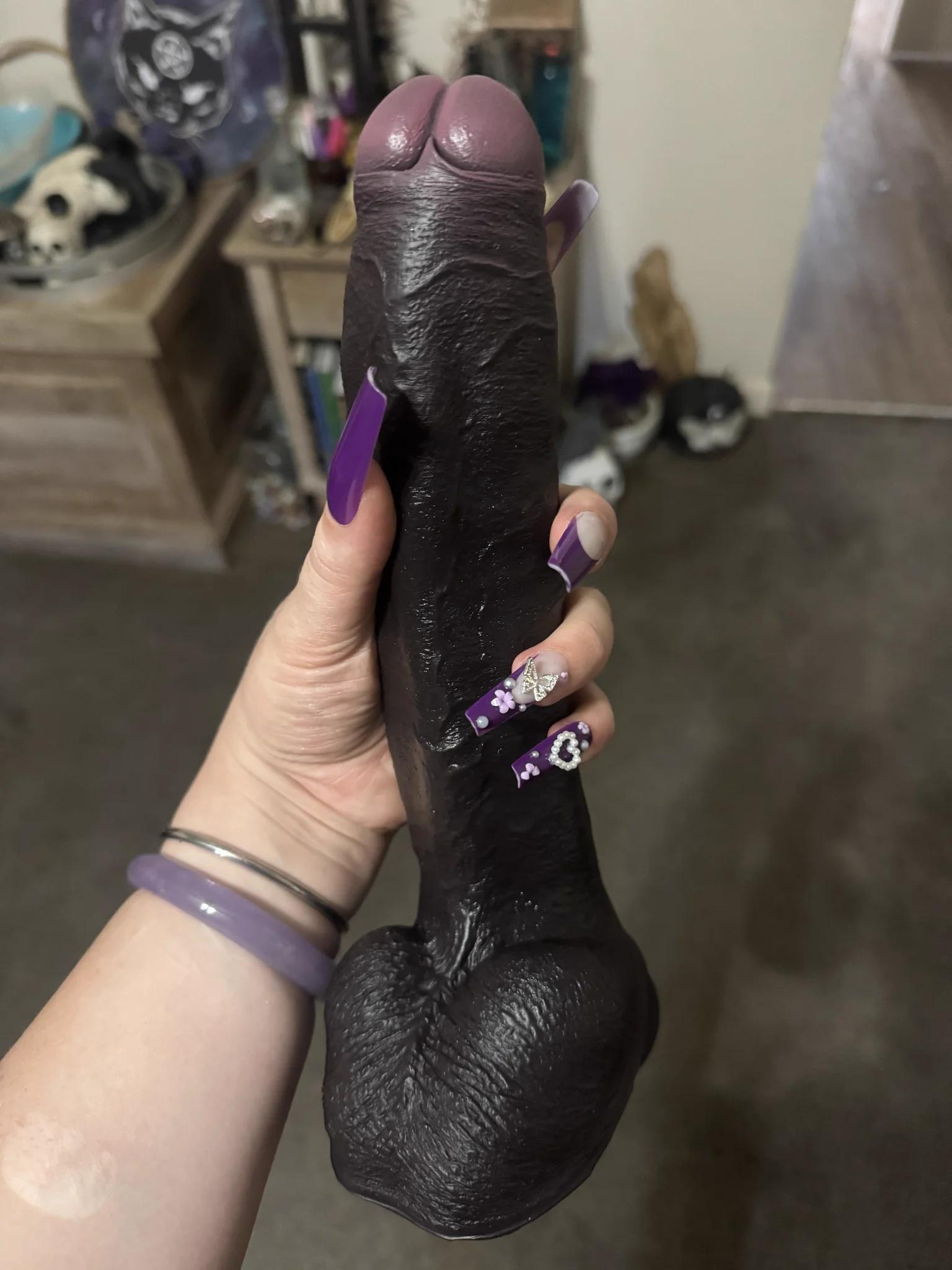 I got a new toy to review for yall ! 
My No-PPV sites will see me bounce on this 10.5, uncut dildo first 💯

✨New tip goal $400 ✨ https://t.co/yNmvVY8kaa