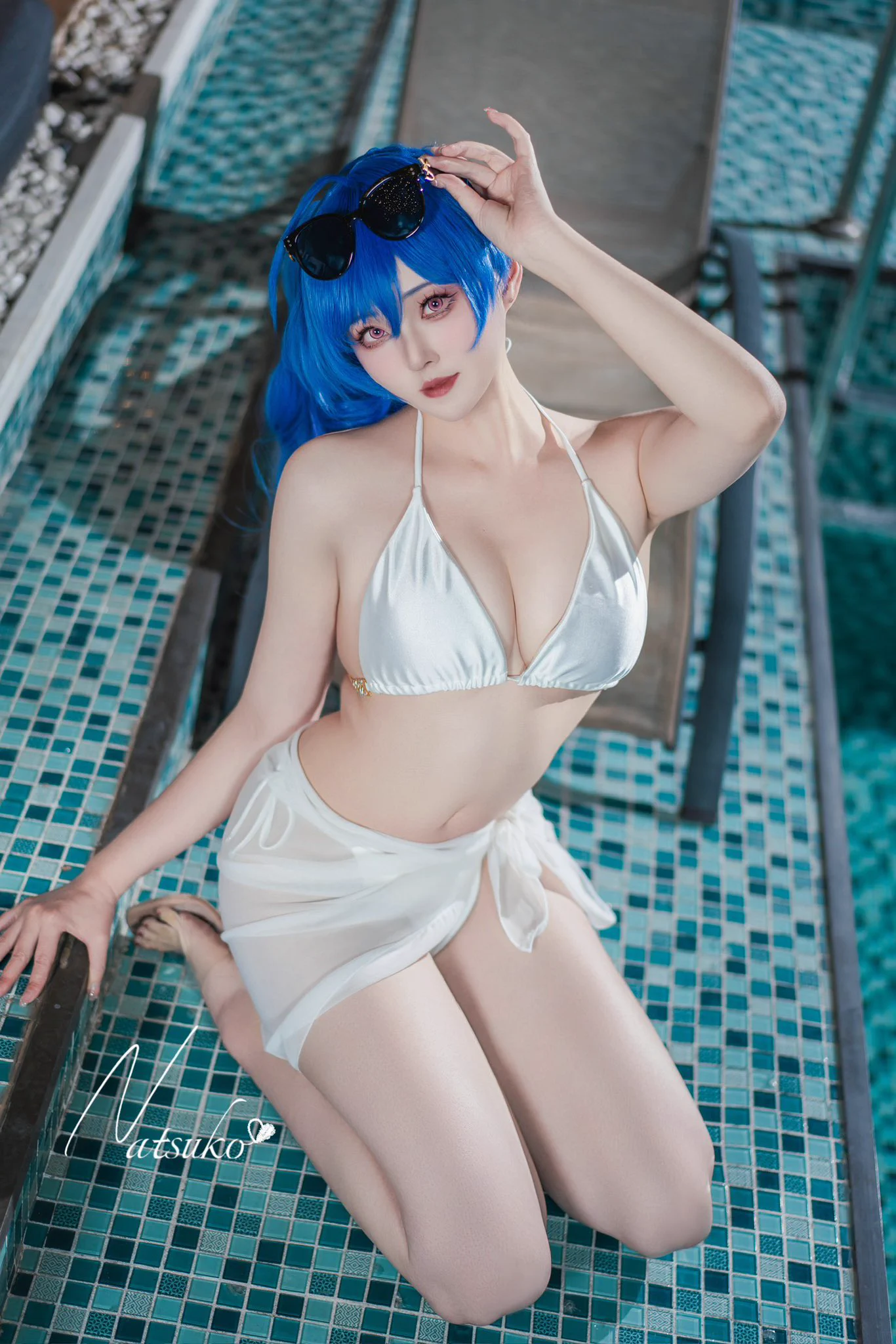 💙この水着はどうですか？指揮官～ 

#アズールレーン 
#AzurLaneCosplay 
#セントルイス https://t.co/bsvDCM5fq7